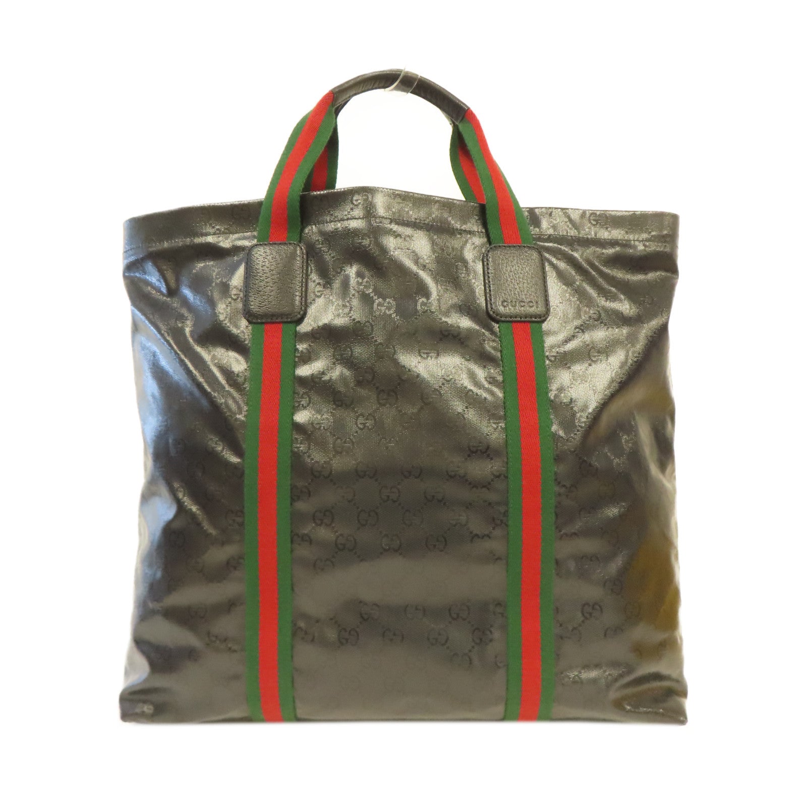 GUCCI **【激減優惠】塗層帆布Tote Bag手挽袋黑色