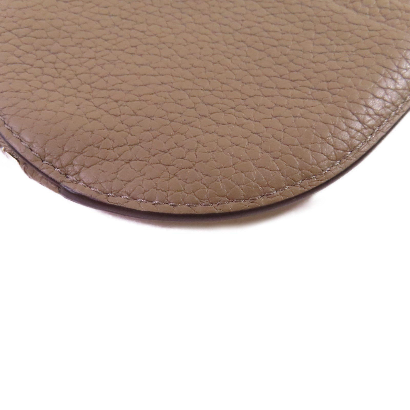 Delvaux 牛皮皮革Delvaux Card Case銀扣卡套灰色
