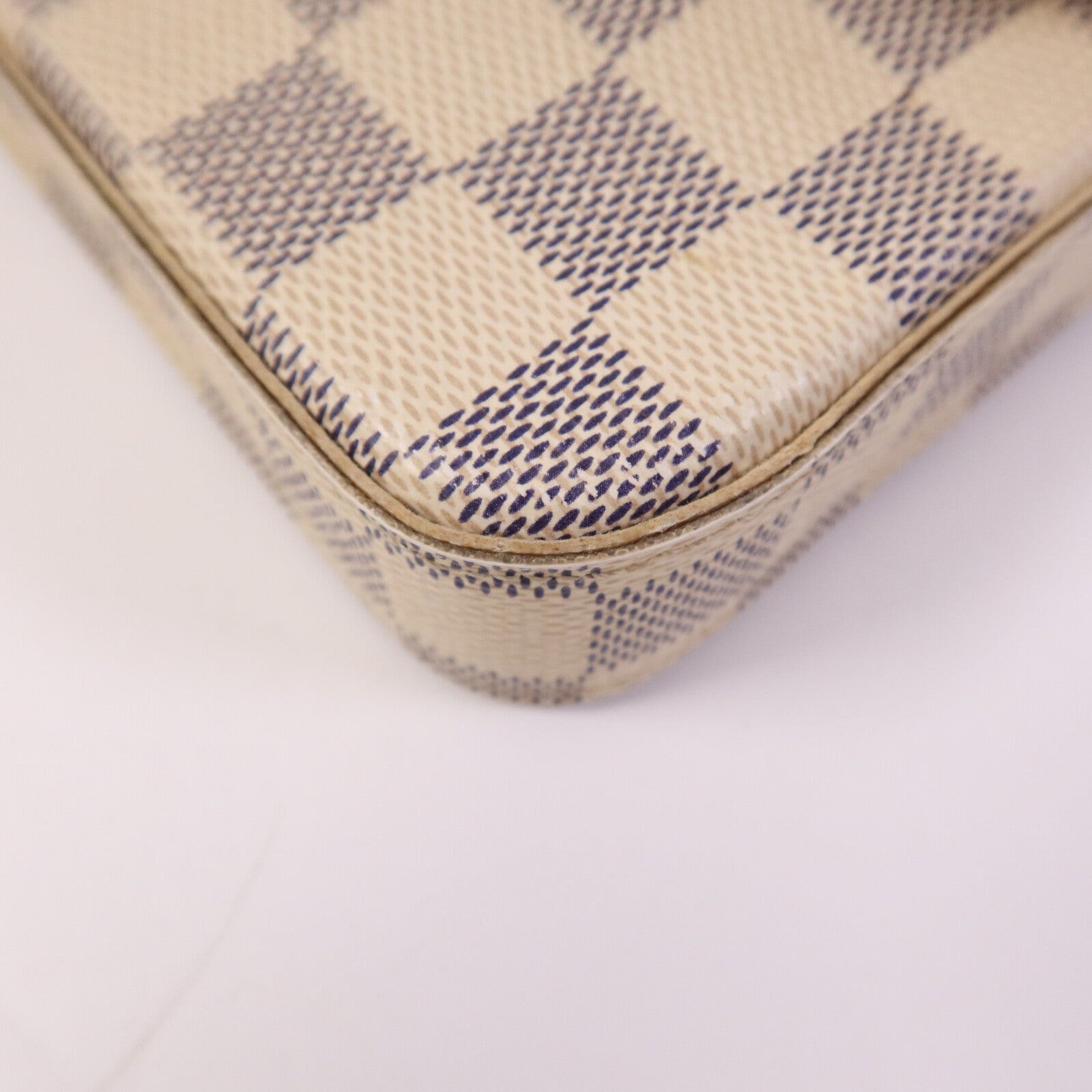 LOUIS VUITTON Damier Azur Pochette Felicie肩背袋