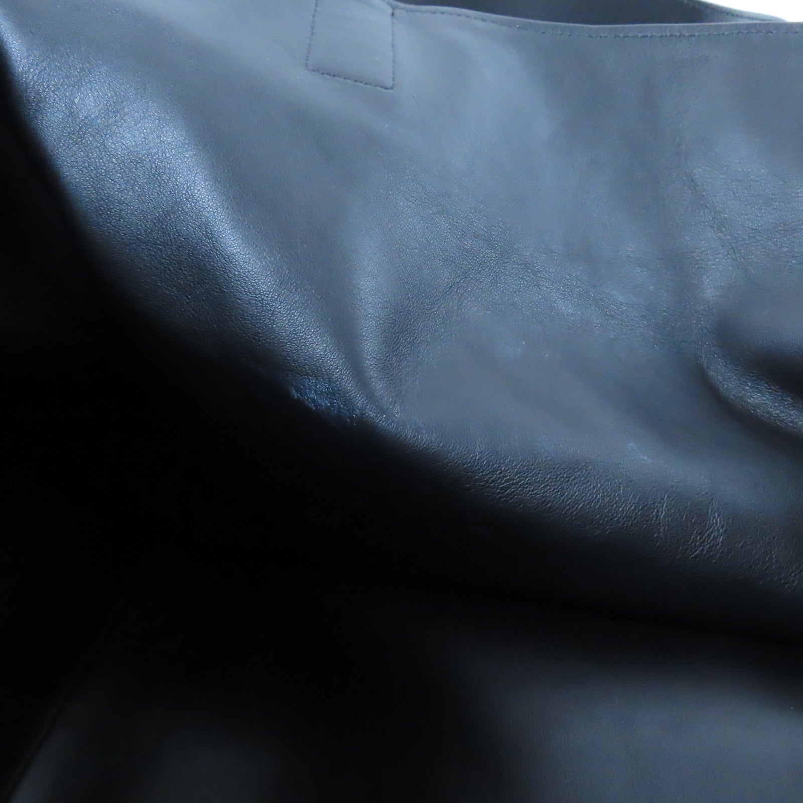 CELINE 牛皮皮革Tote Bag肩背袋黑色