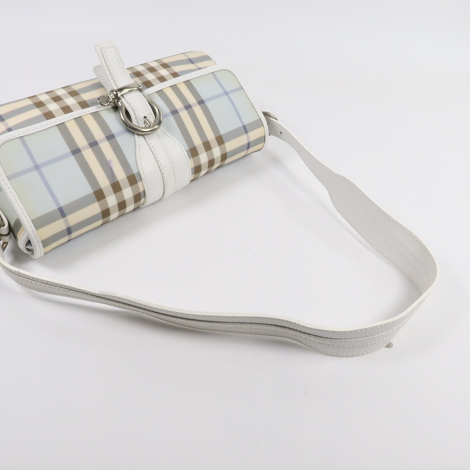 BURBERRY 塗層帆布Shoulder Bag肩背袋