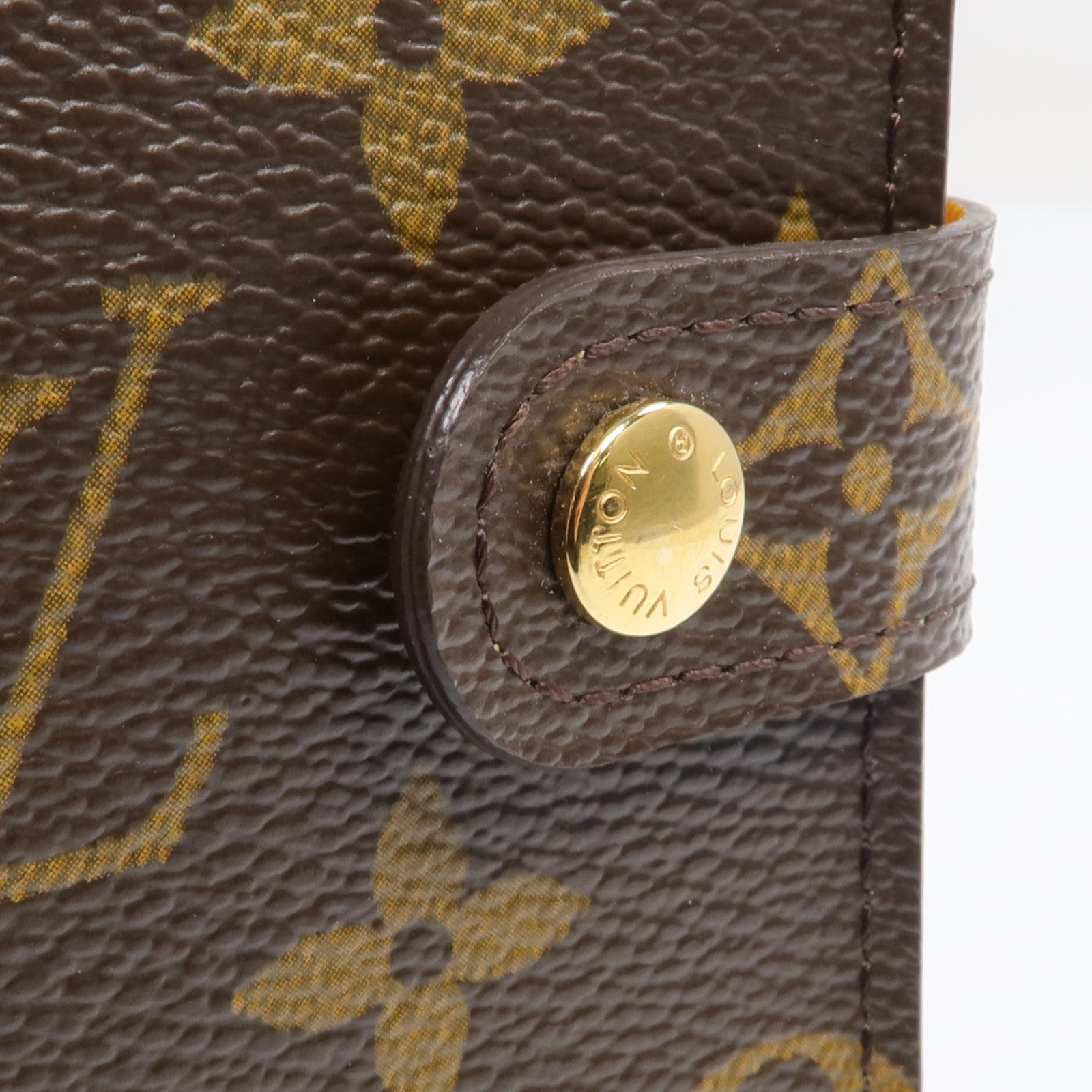 LOUIS VUITTON Monogram Groom Agenda PM金扣記事本封套