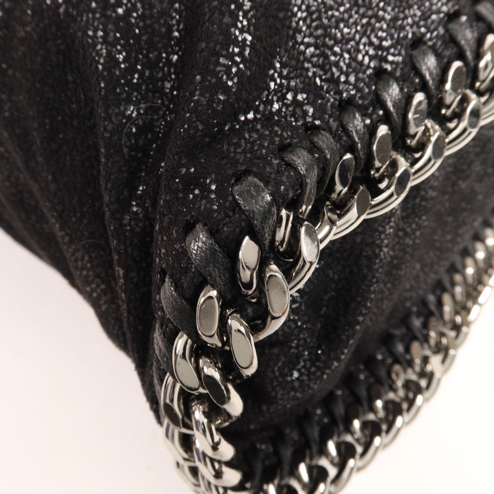 Stella McCartney 聚酯纖維Stella McCartney Shoulder Bag銀扣鏈帶肩背袋