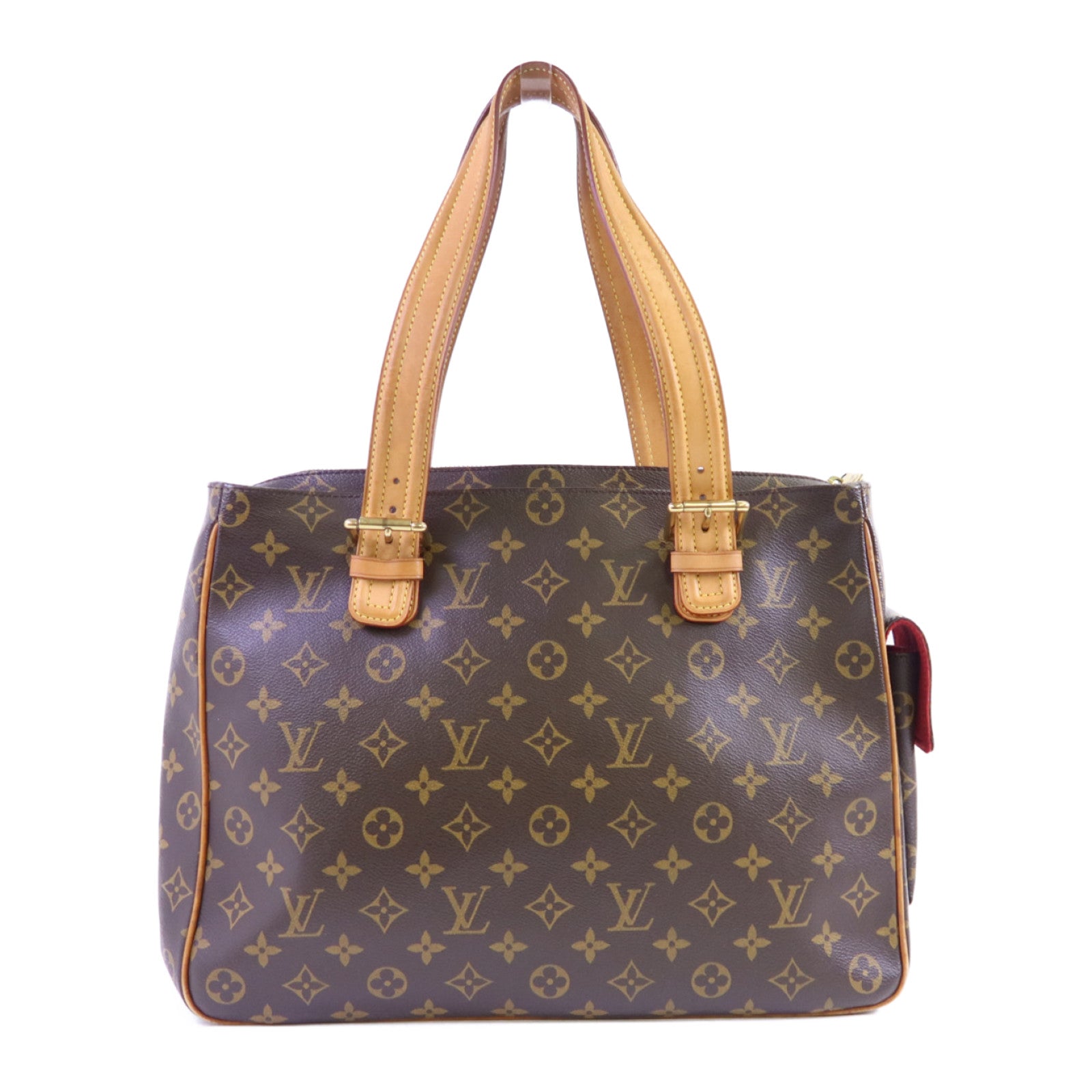 LOUIS VUITTON Monogram Multiple Cite金扣手挽袋