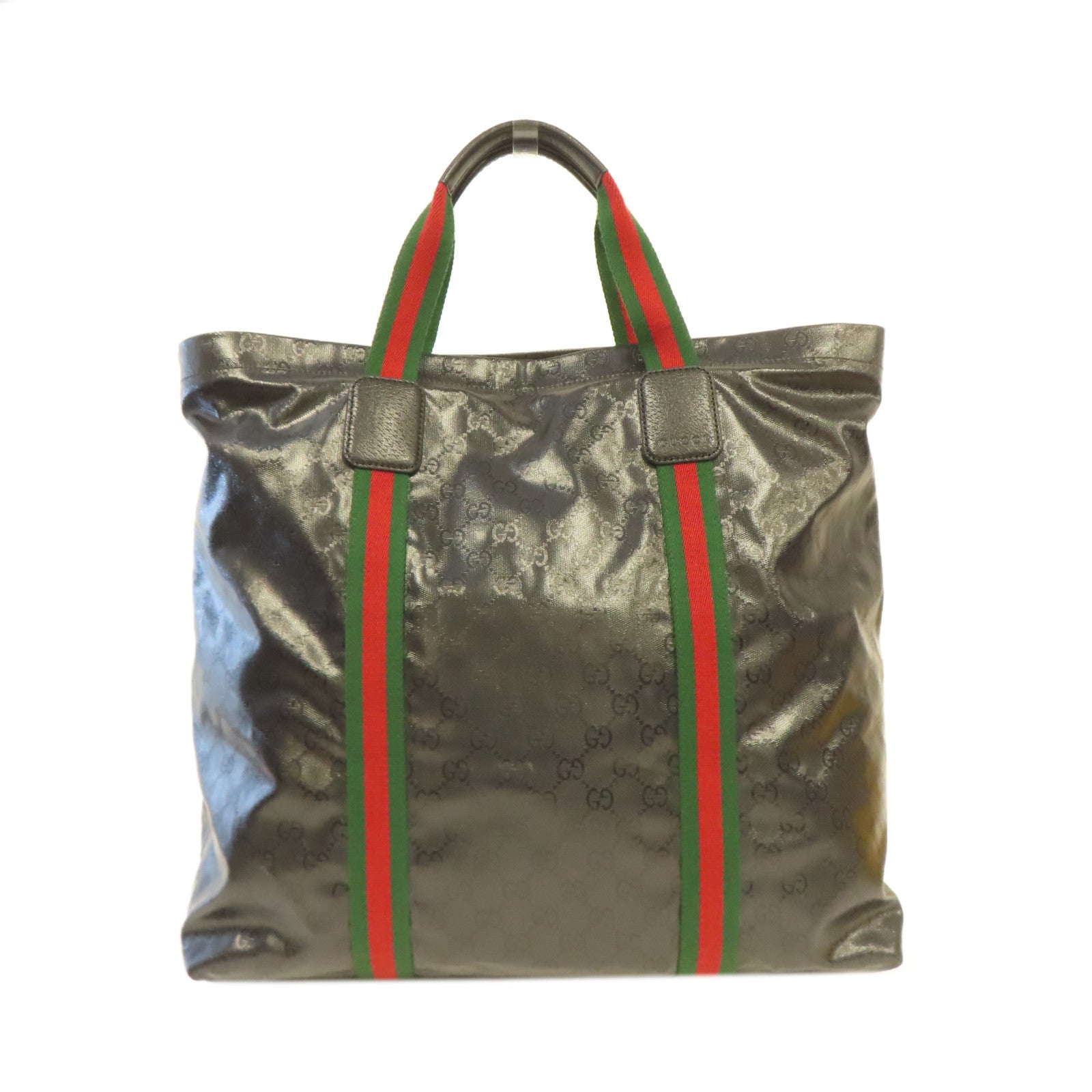 GUCCI **【激減優惠】塗層帆布Tote Bag手挽袋黑色