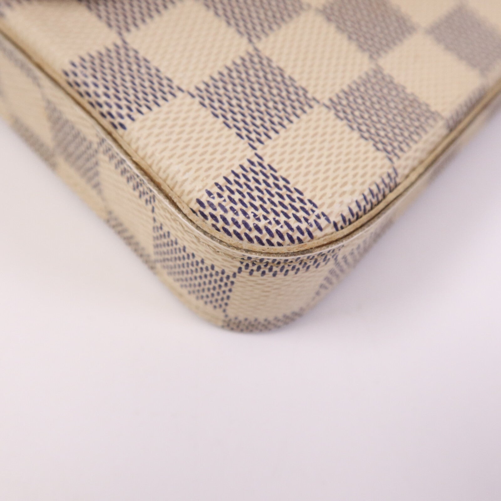 LOUIS VUITTON Damier Azur Pochette Felicie肩背袋