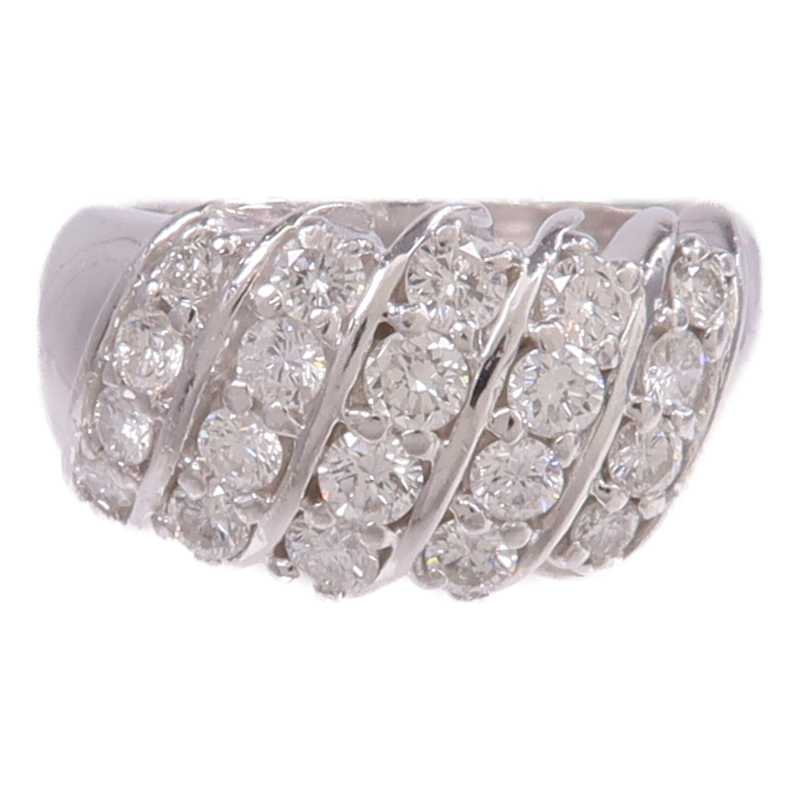 JEWELRY PT900鉑金Diamond Ring鑽石戒指US#6.25