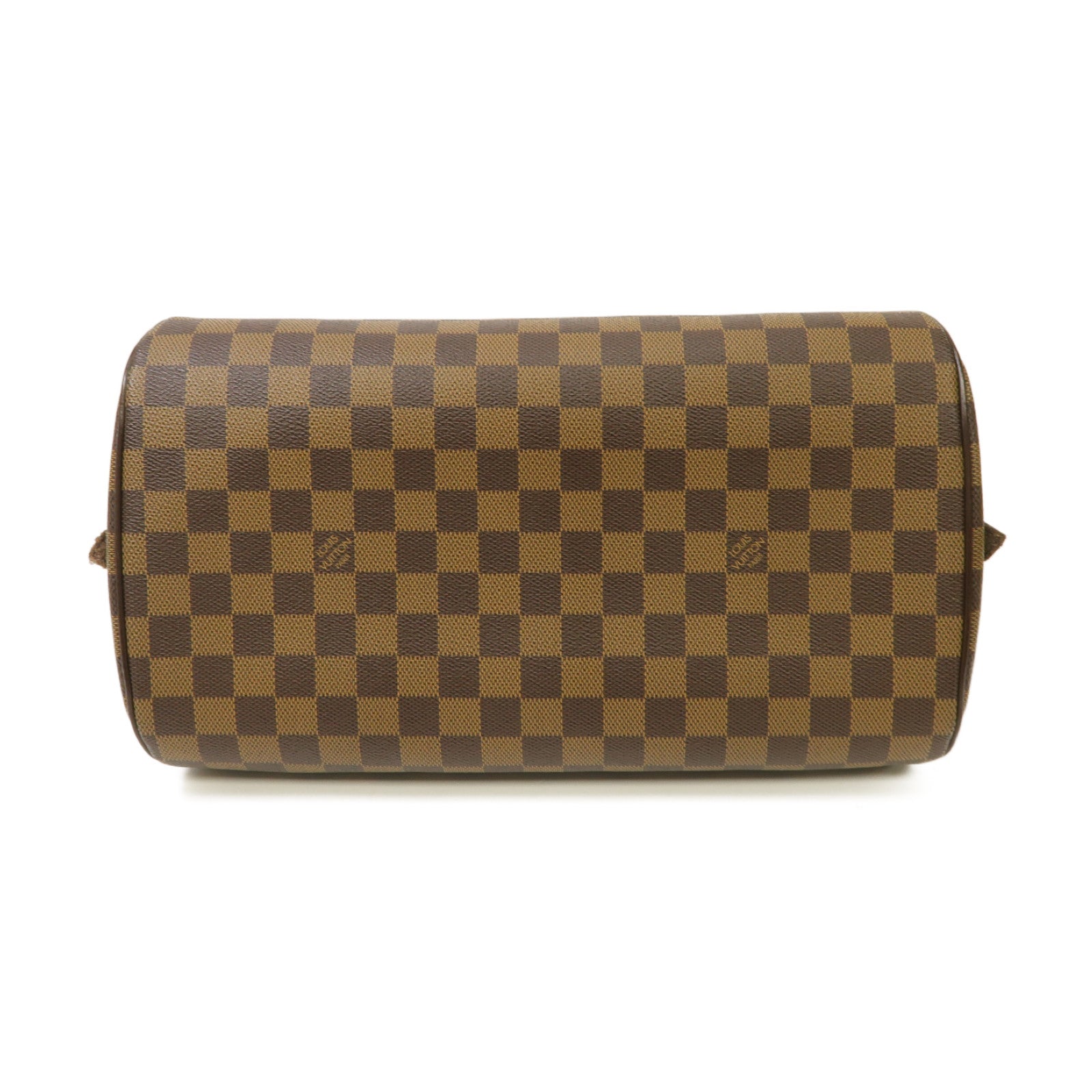 LOUIS VUITTON Damier Ribera MM Hand Bag金扣手挽袋啡色