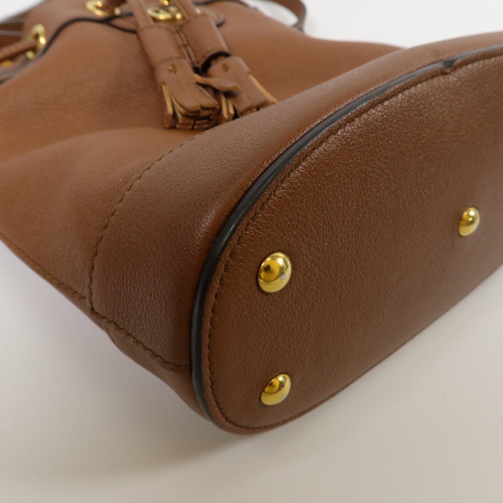 GUCCI 牛皮皮革Diana Mini Bucket Bag手挽肩背兩用袋