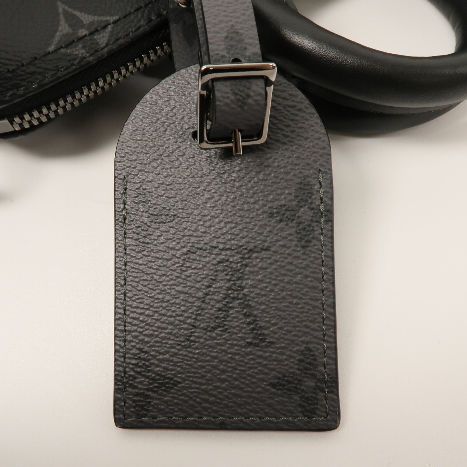 LOUIS VUITTON Monogram Eclipse Keepall Bandouliere 25手挽肩背兩用袋