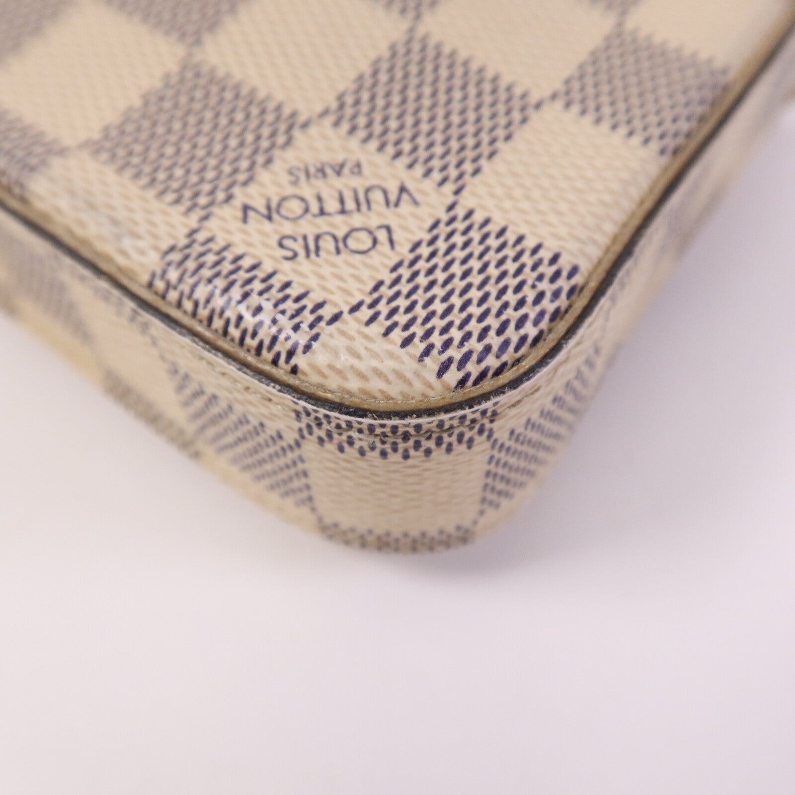LOUIS VUITTON Damier Azur Pochette Felicie肩背袋