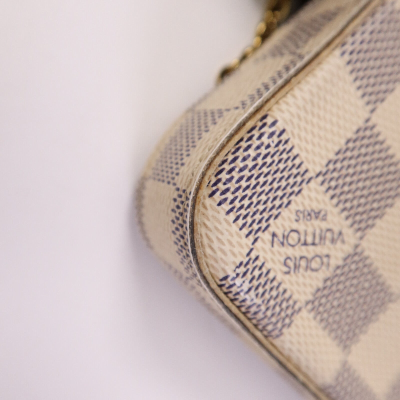 LOUIS VUITTON Damier Azur Pochette Felicie肩背袋