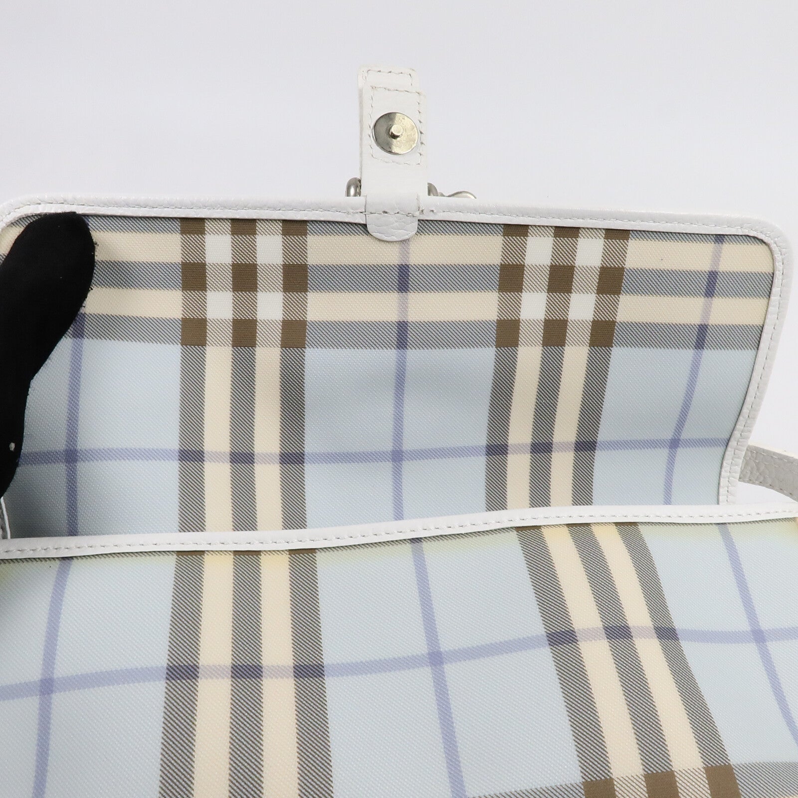 BURBERRY 塗層帆布Shoulder Bag肩背袋