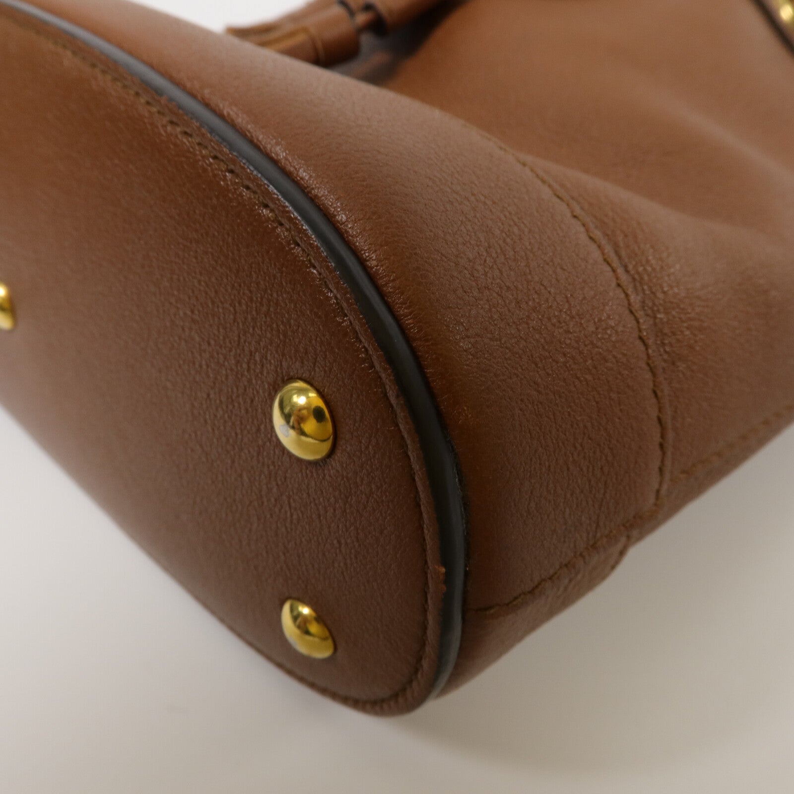 GUCCI 牛皮皮革Diana Mini Bucket Bag手挽肩背兩用袋