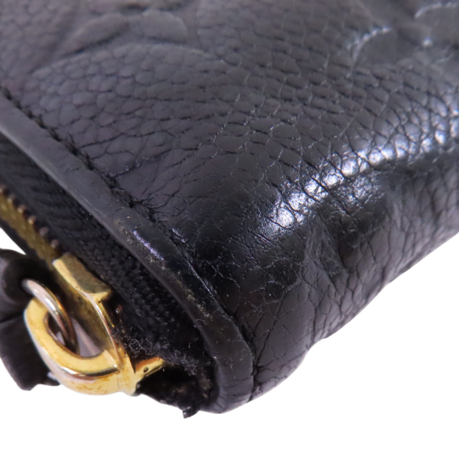 LOUIS VUITTON Monogram Empreinte Portefeuille Wallet Long Wallet金扣拉鏈長錢包