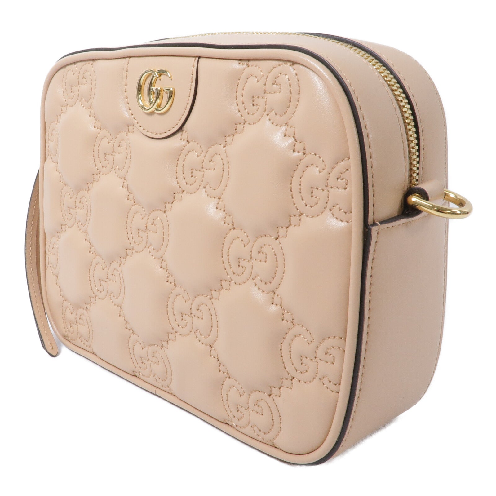 GUCCI 牛皮皮革Matelasse Shoulder Bag肩背袋
