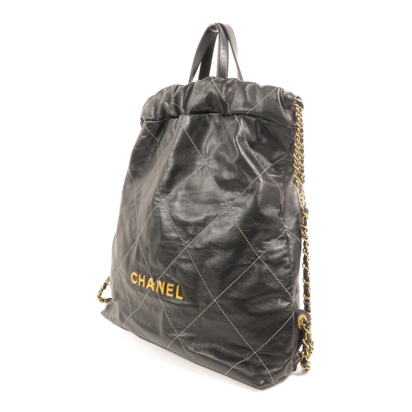 CHANEL 牛皮皮革Chanel 22 Backpack背包