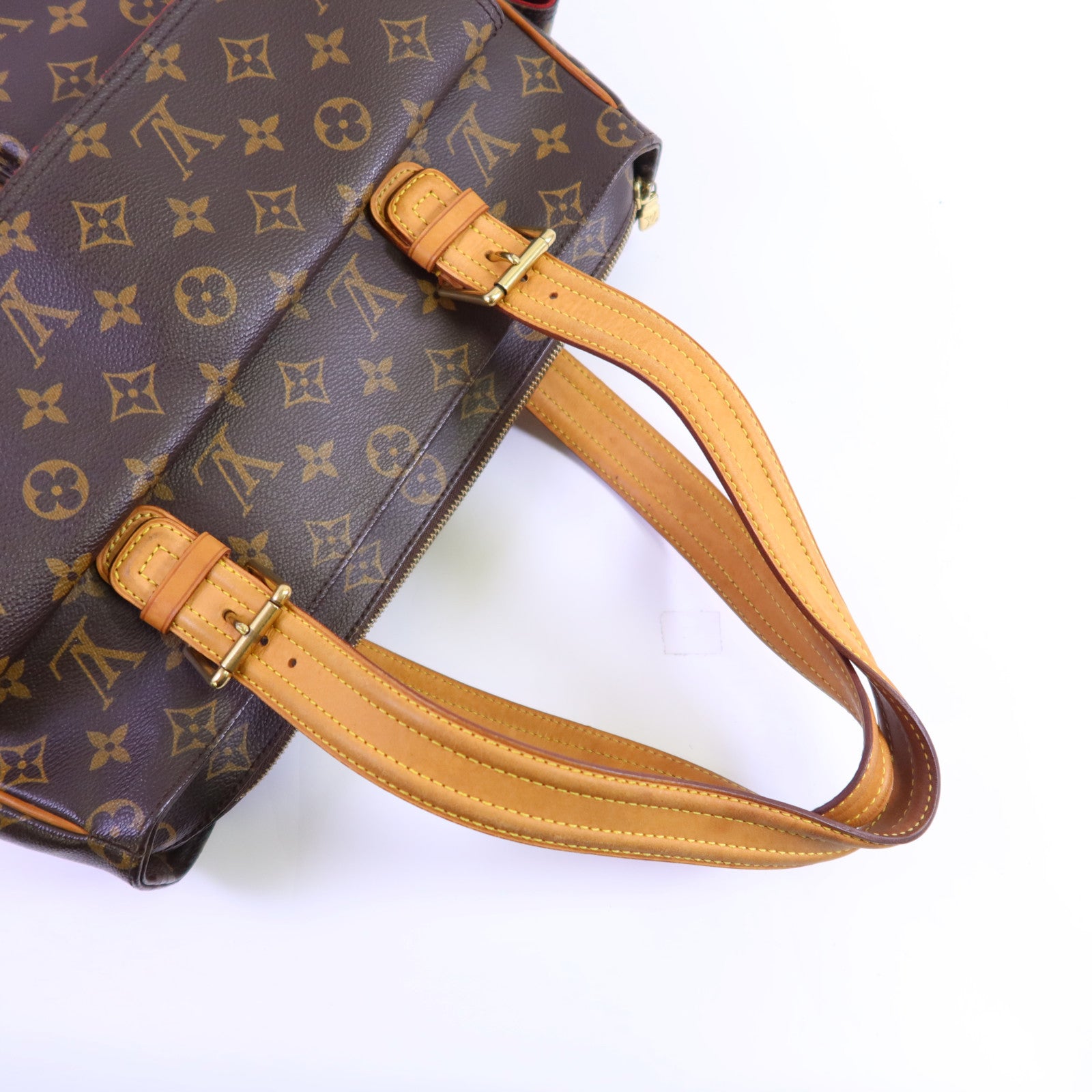 LOUIS VUITTON Monogram Multiple Cite金扣手挽袋