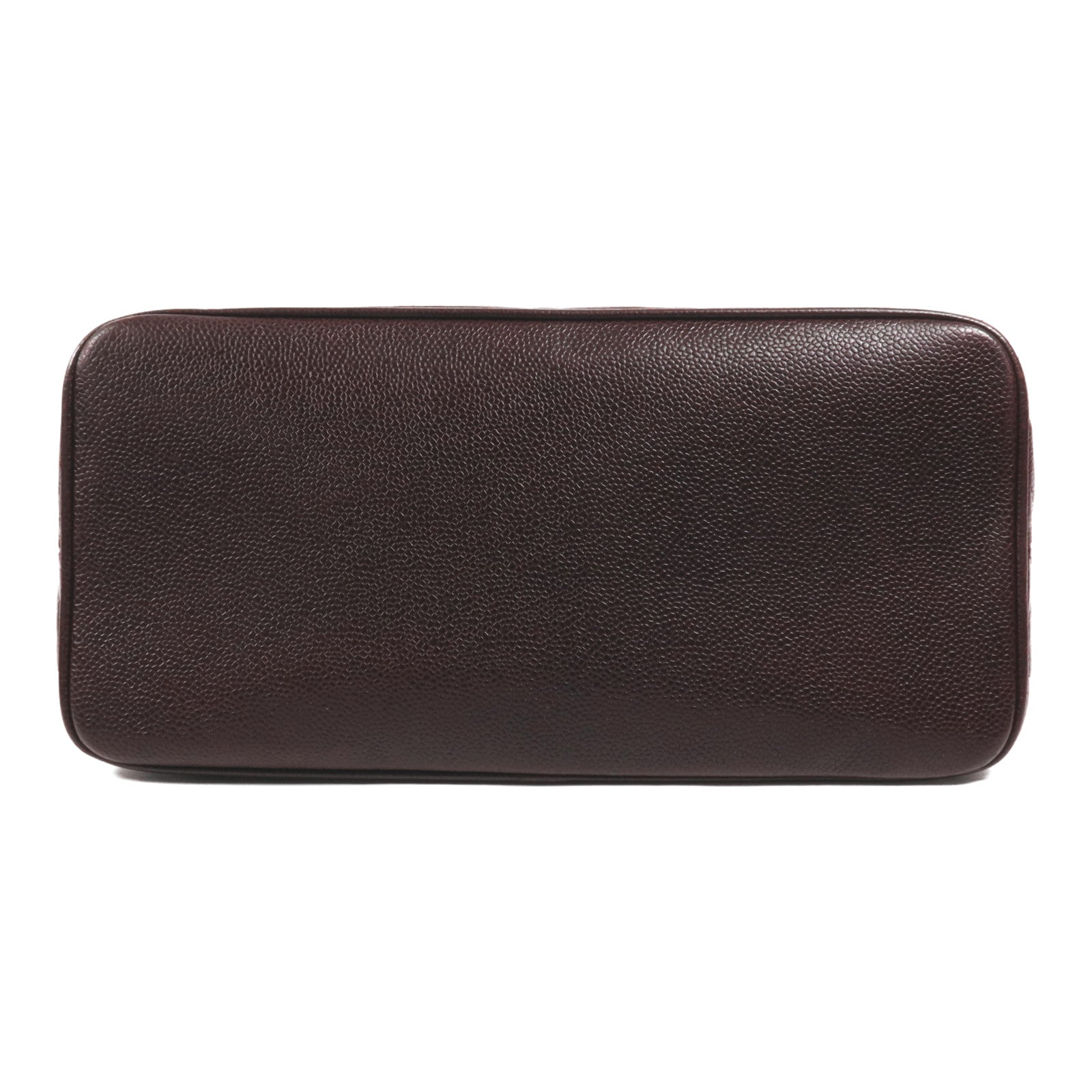 CHANEL 牛皮皮革Medallion Tote銀扣手挽袋