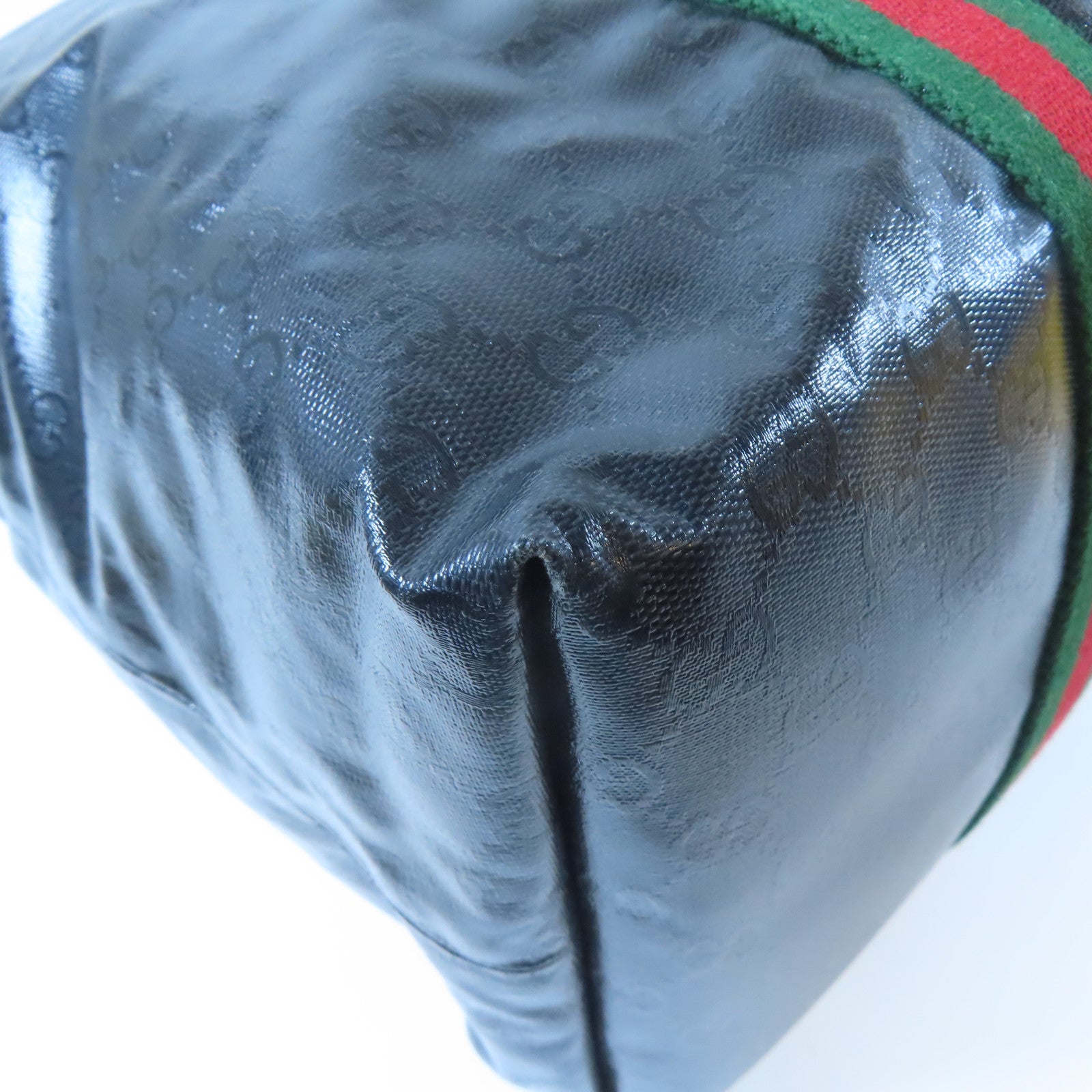 GUCCI **【激減優惠】塗層帆布Tote Bag手挽袋黑色
