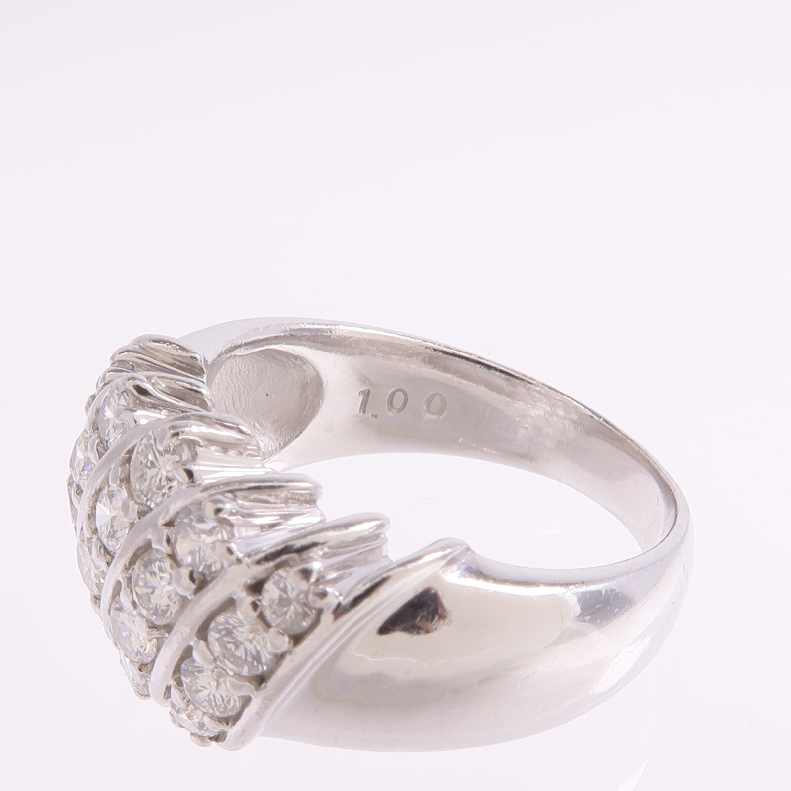 JEWELRY PT900鉑金Diamond Ring鑽石戒指US#6.25