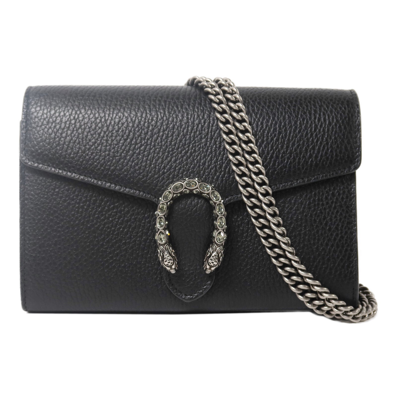 GUCCI 牛皮皮革Dionysus Wallet On Chain鏈帶肩背袋