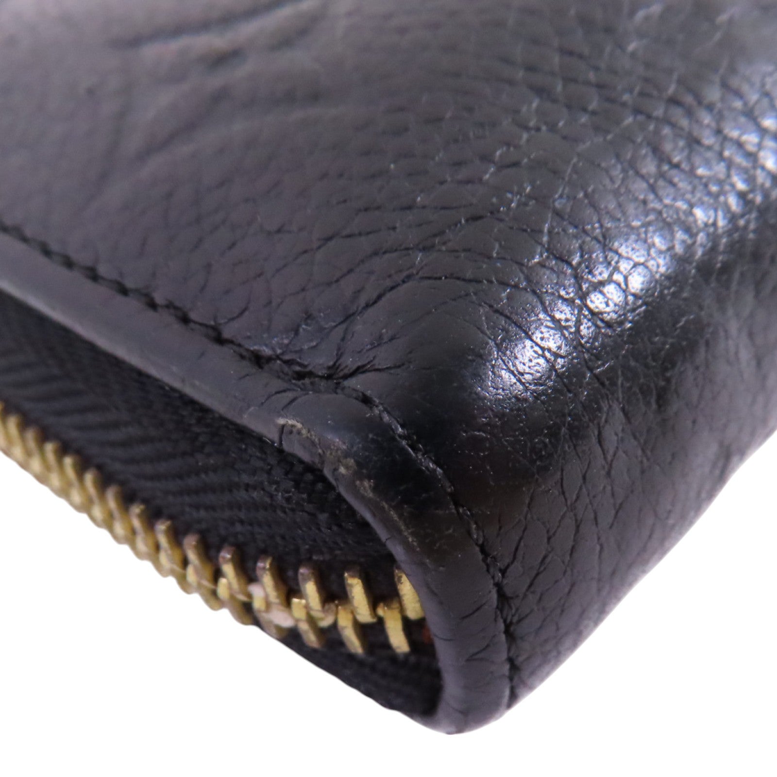 LOUIS VUITTON Monogram Empreinte Portefeuille Wallet Long Wallet金扣拉鏈長錢包