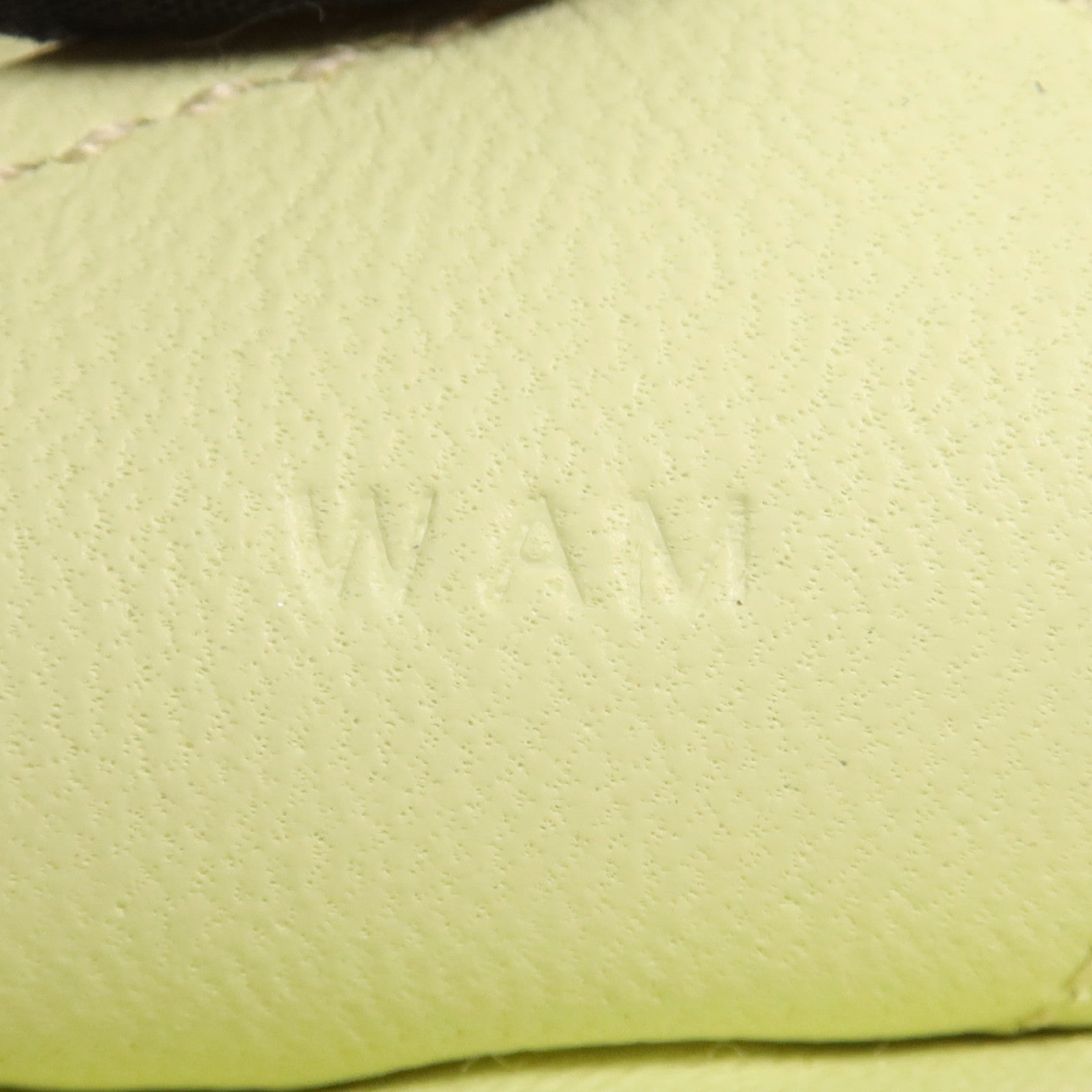 HERMES Milo皮革Rodeo GM掛飾Jaune Milton