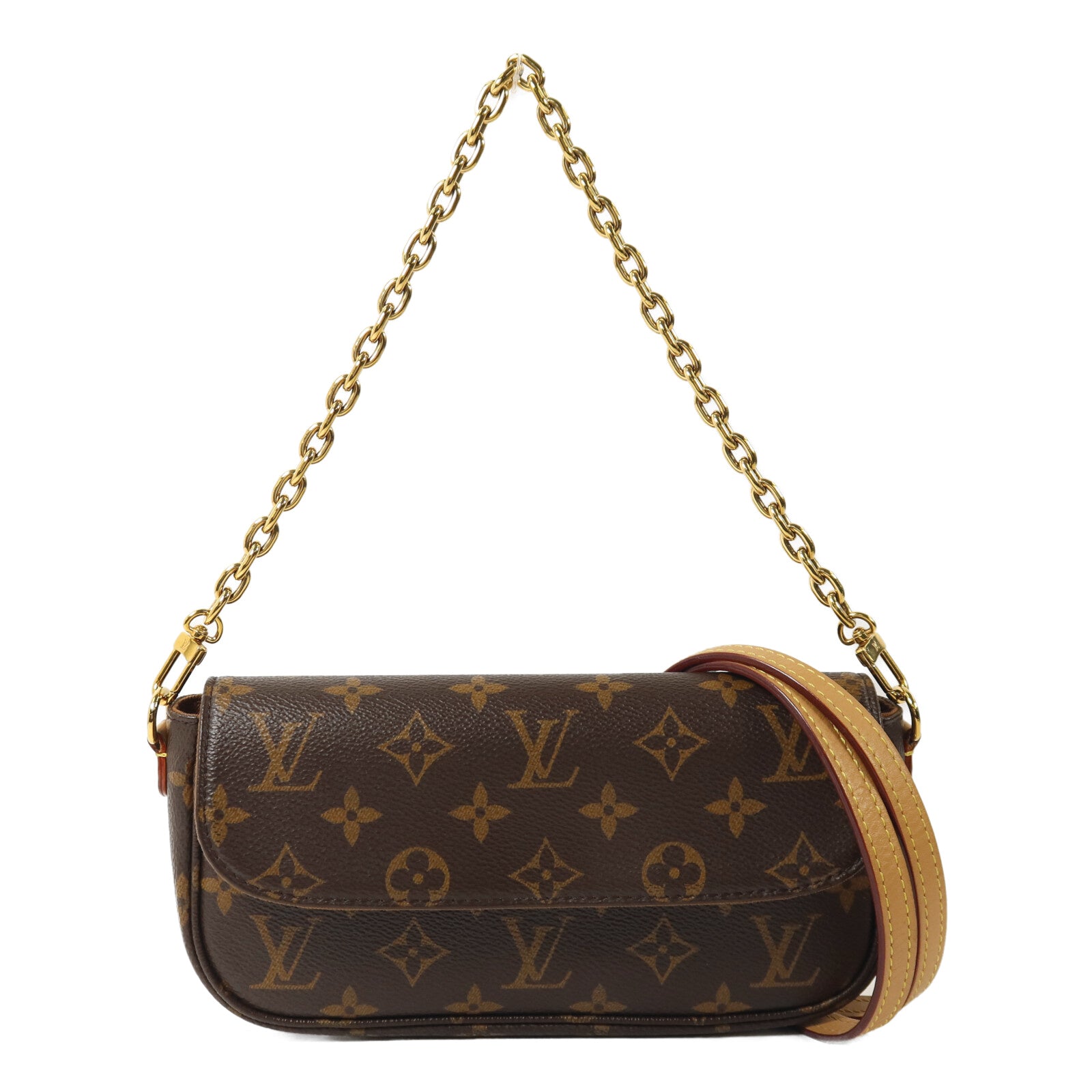 LOUIS VUITTON Monogram Wallet On Chain Ivy鏈帶肩背袋