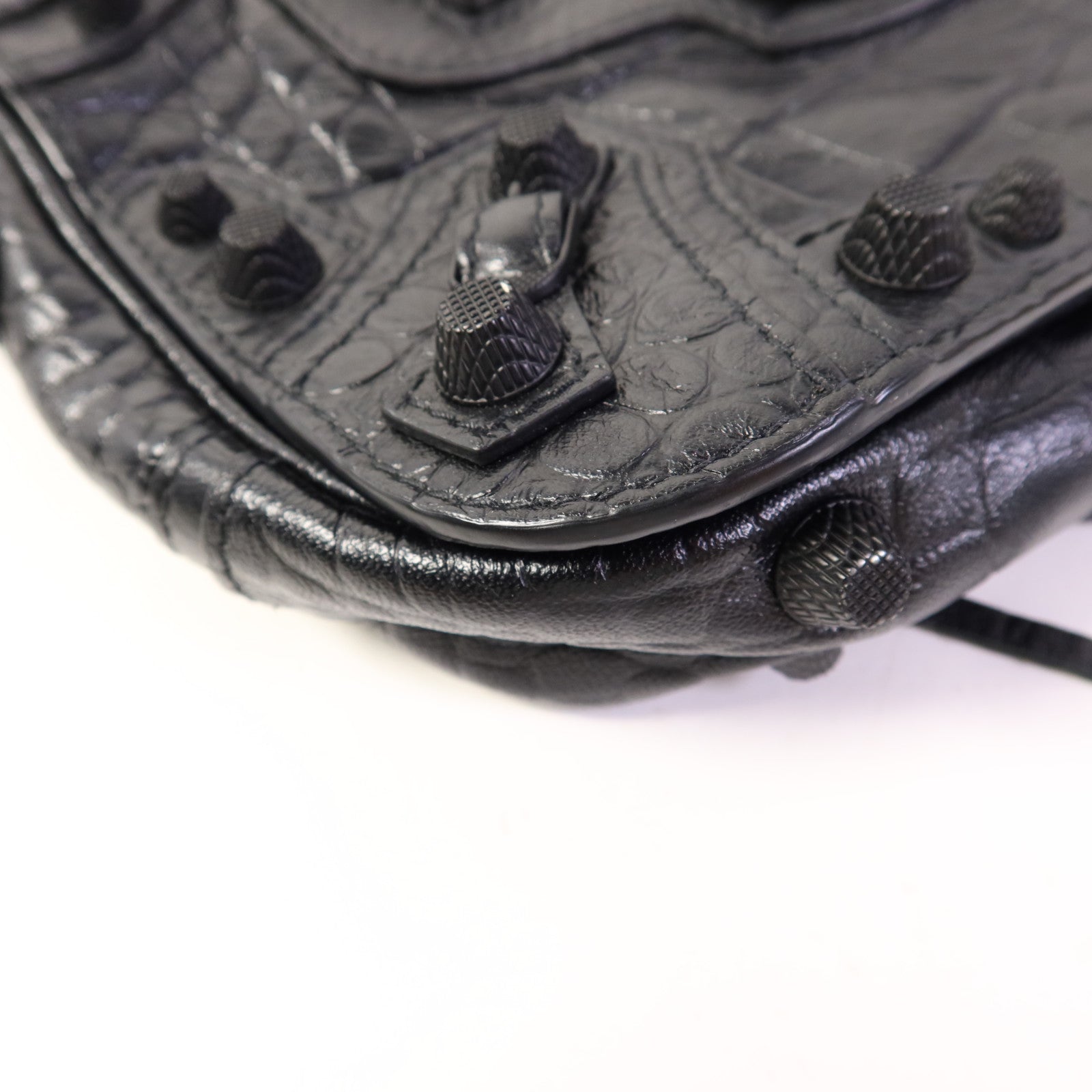 BALENCIAGA 牛皮皮革Le Cagole XS Flap肩背袋