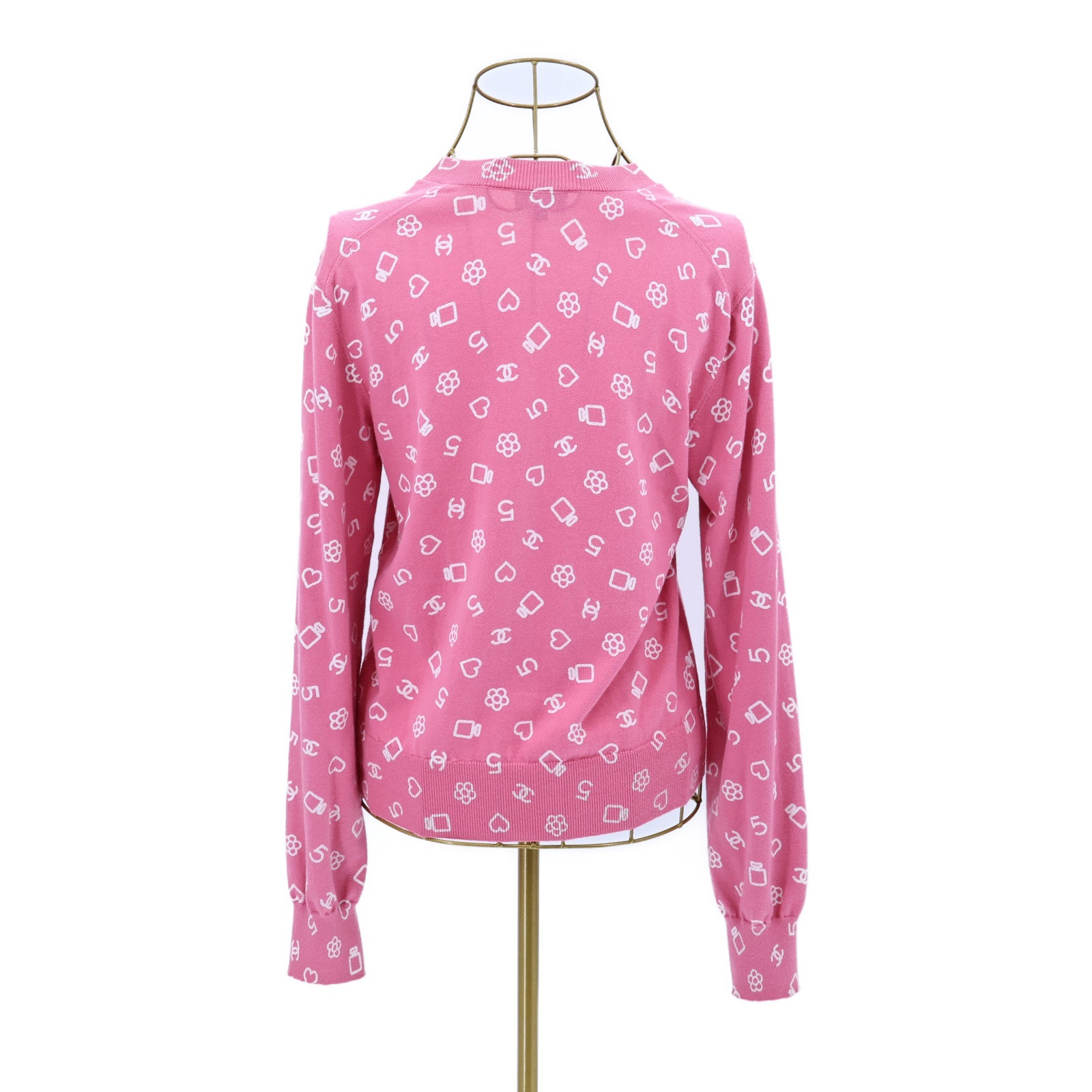 CHANEL Cotton Look 38 Knitted Sweater針織