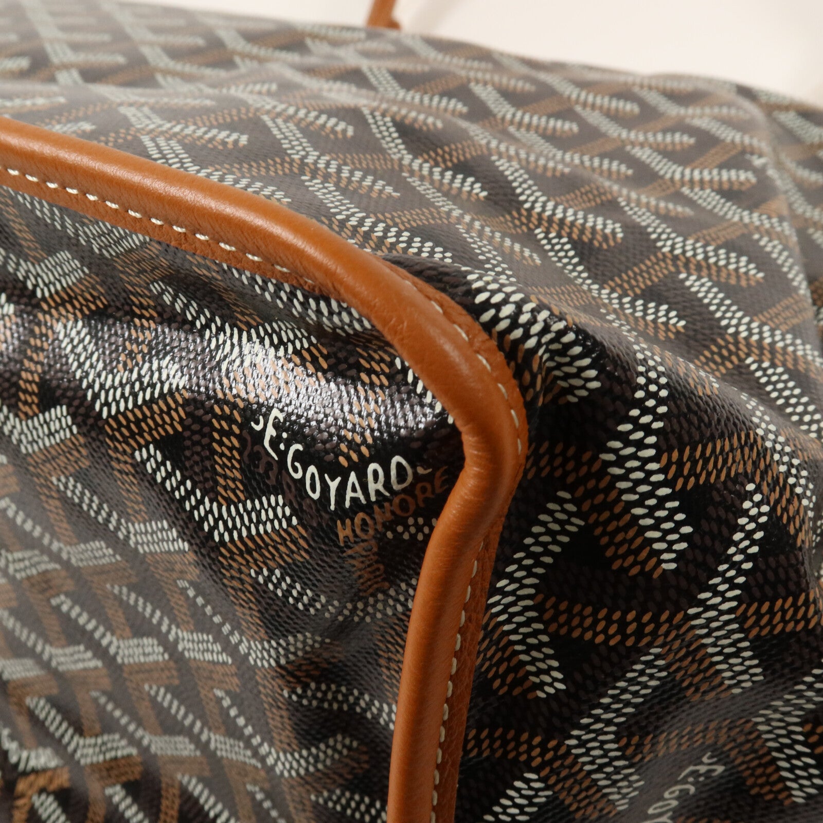 GOYARD 塗層帆布Anjou GM手挽袋