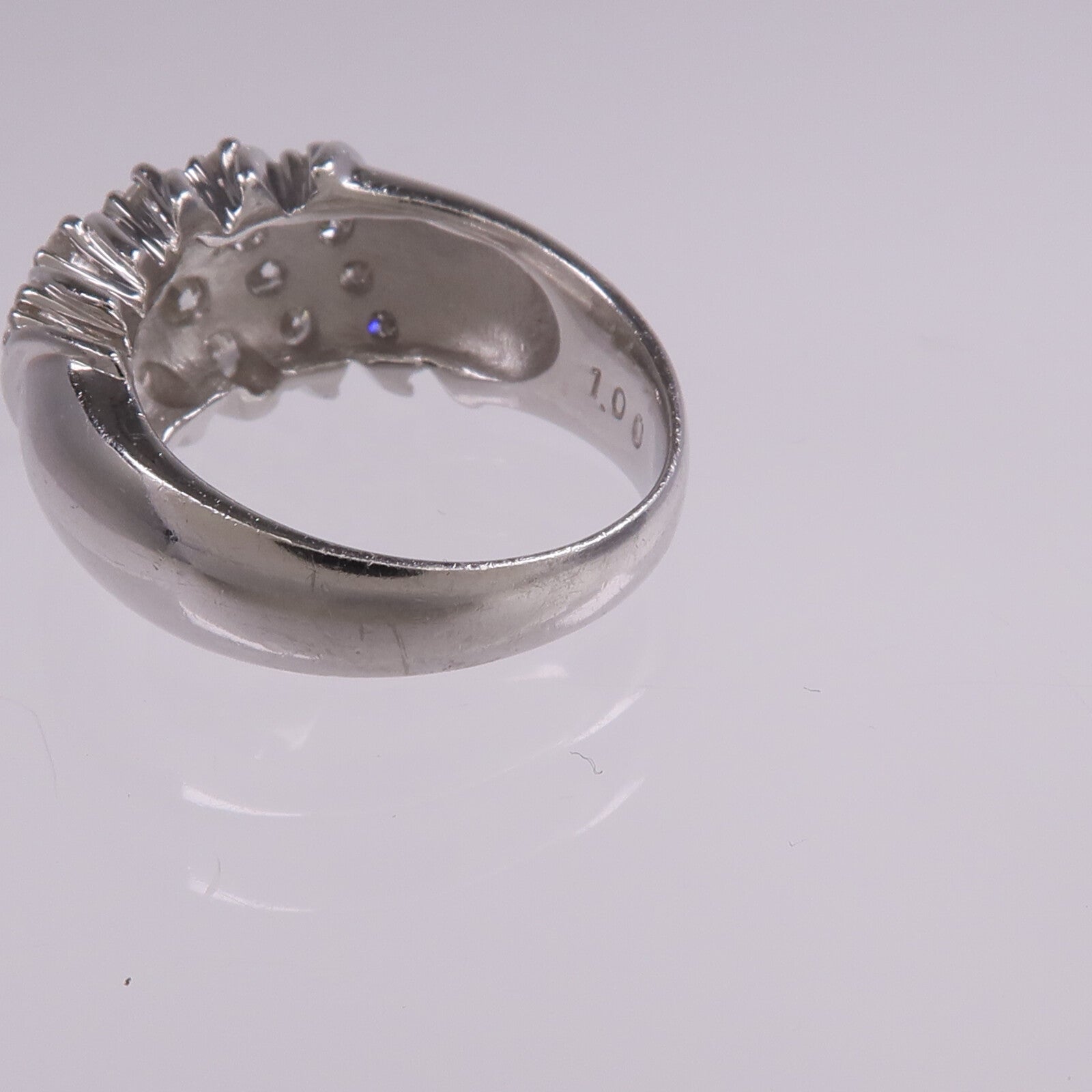 JEWELRY PT900鉑金Diamond Ring鑽石戒指US#6.25