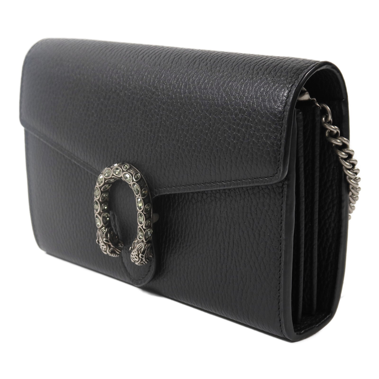 GUCCI 牛皮皮革Dionysus Wallet On Chain鏈帶肩背袋