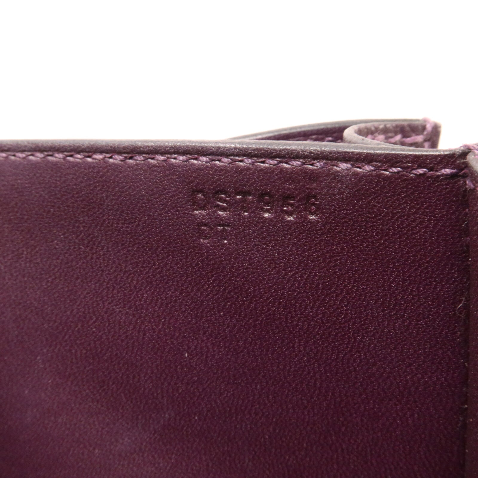 HERMES Epsom皮革Constance 24肩背袋Raisin