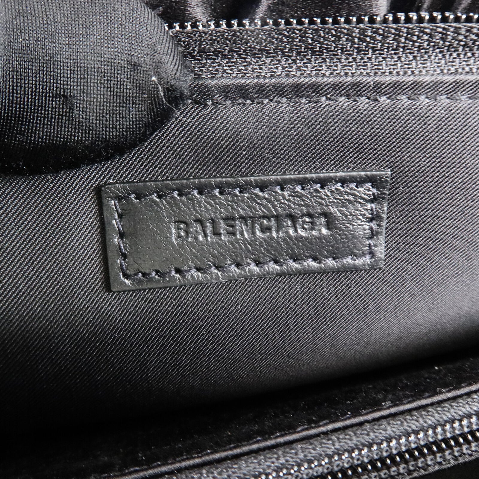 BALENCIAGA 緞面/蕾絲Ruffle Clutch手拿包