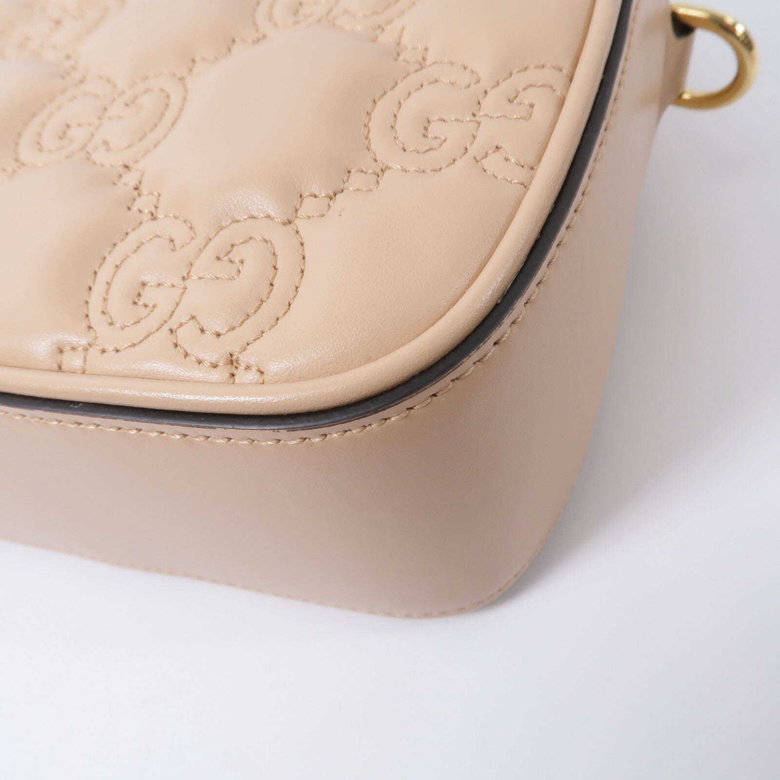 GUCCI 牛皮皮革Matelasse Shoulder Bag肩背袋