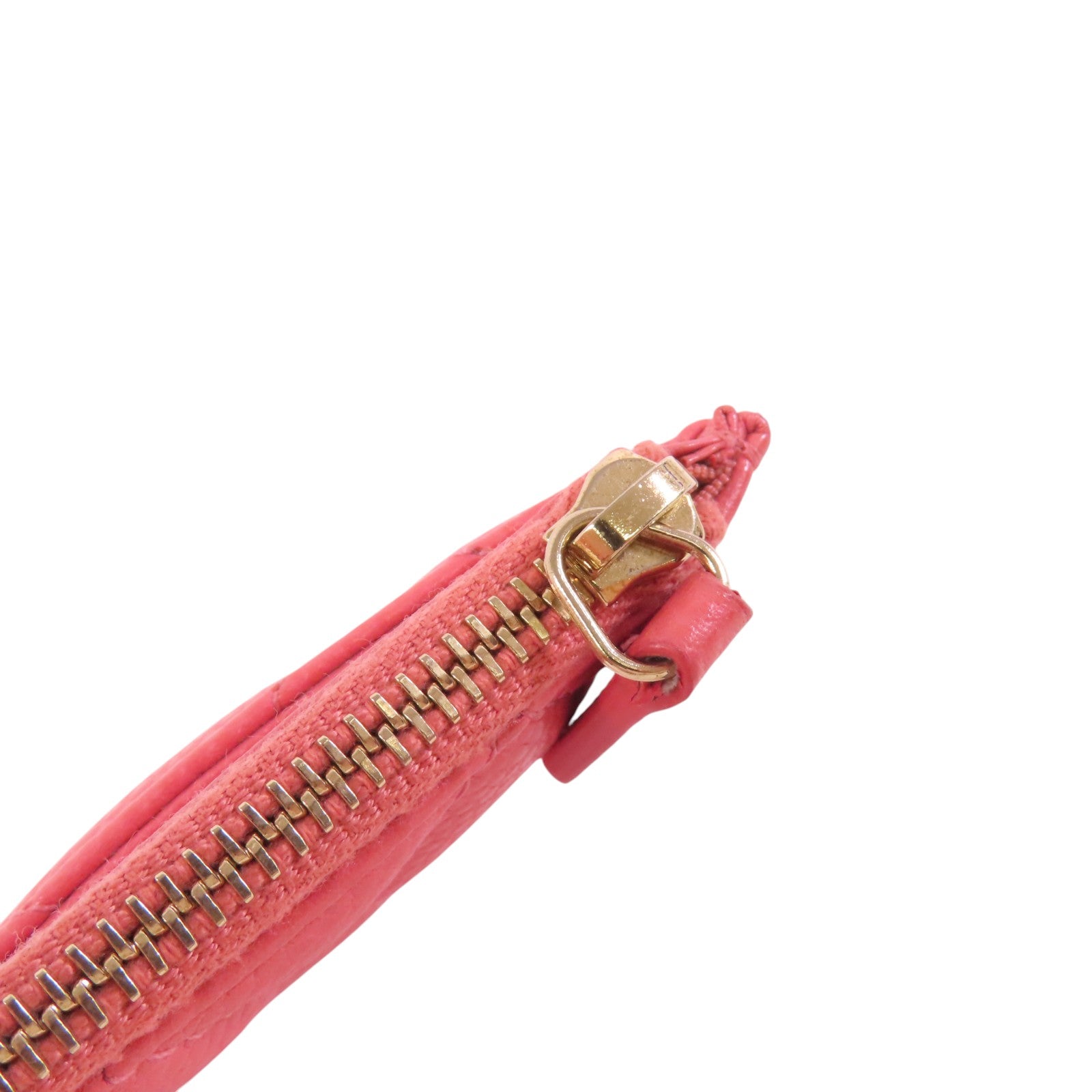 CHANEL 牛皮皮革Card Case金扣卡套