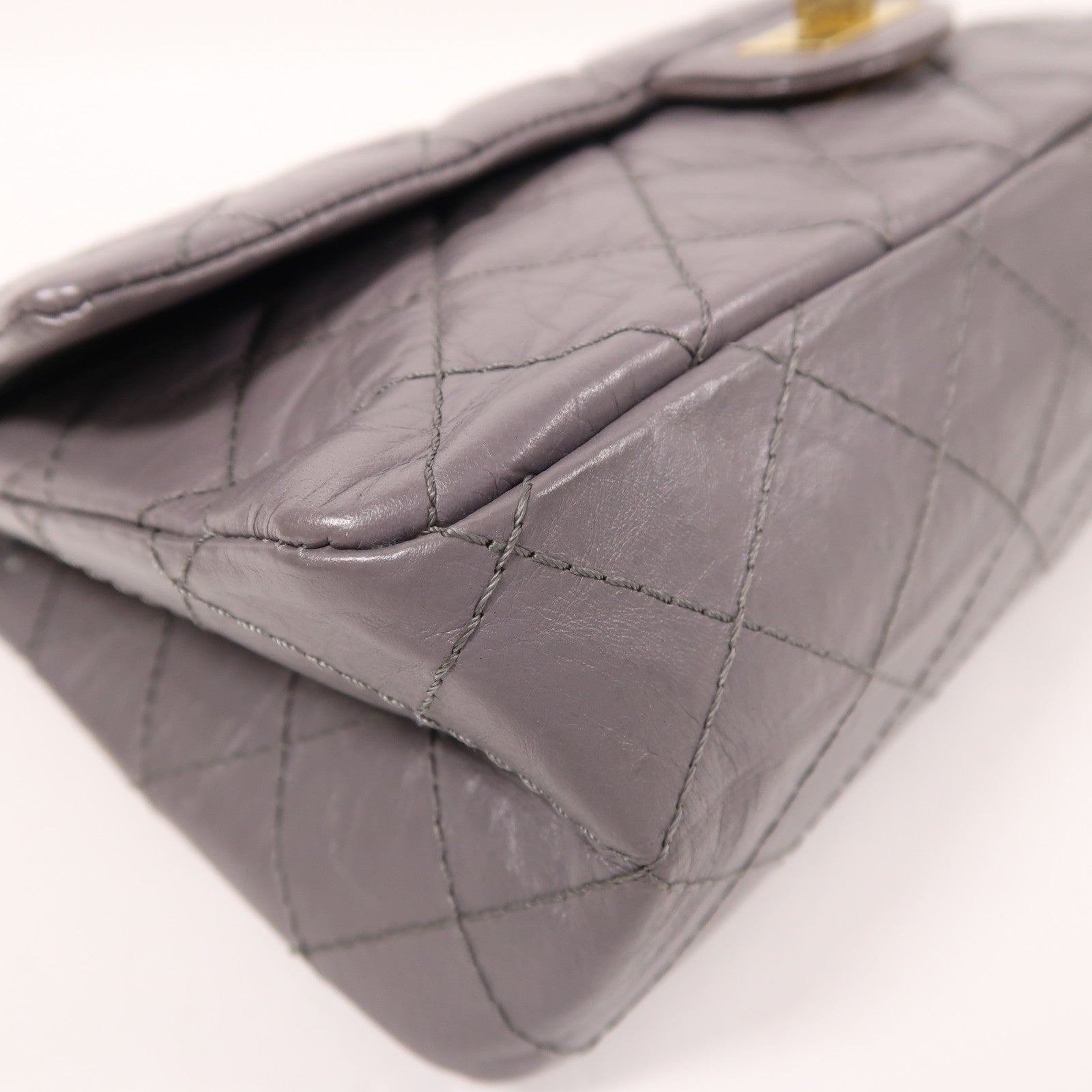 CHANEL 牛皮皮革Chanel 2.55 Reissue金扣鏈帶肩背袋