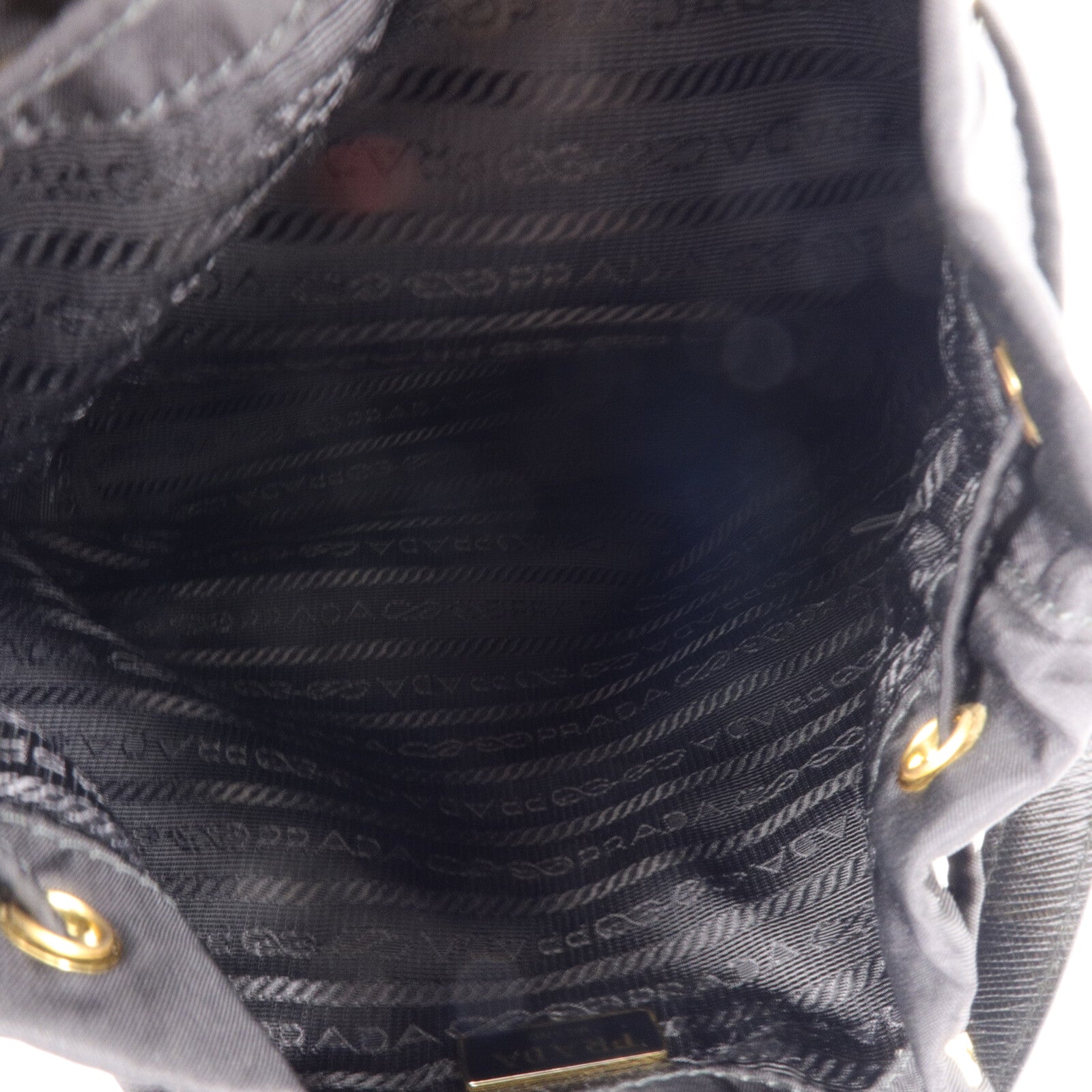 PRADA 尼龍Duet Re-Nylon Bucket手挽肩背兩用袋