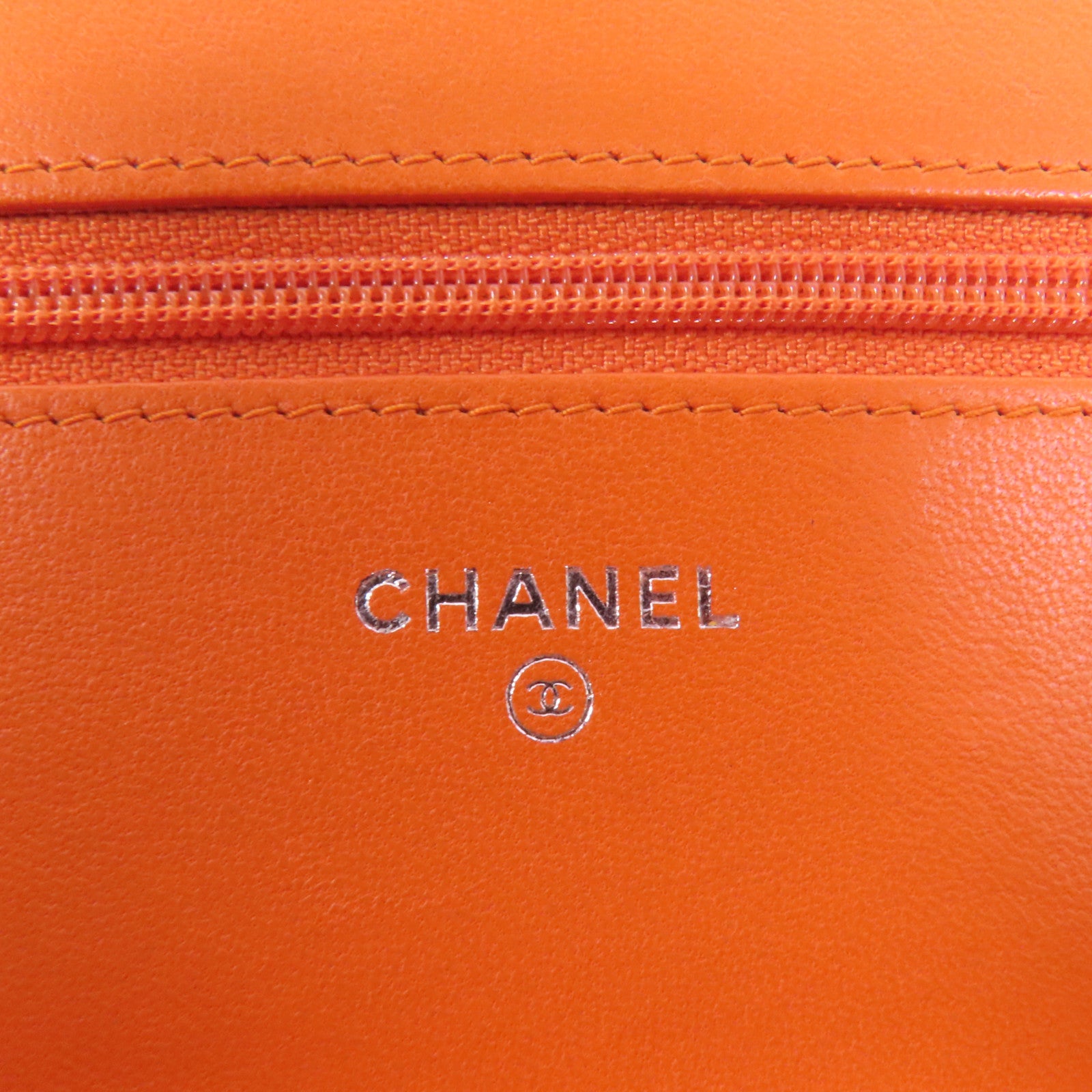 CHANEL 羊皮皮革Boy Wallet On Chain銀扣肩背袋
