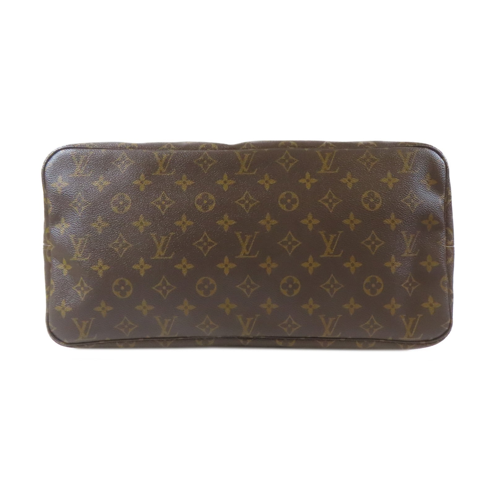 LOUIS VUITTON Monogram Neverfull GM金扣肩背袋啡色