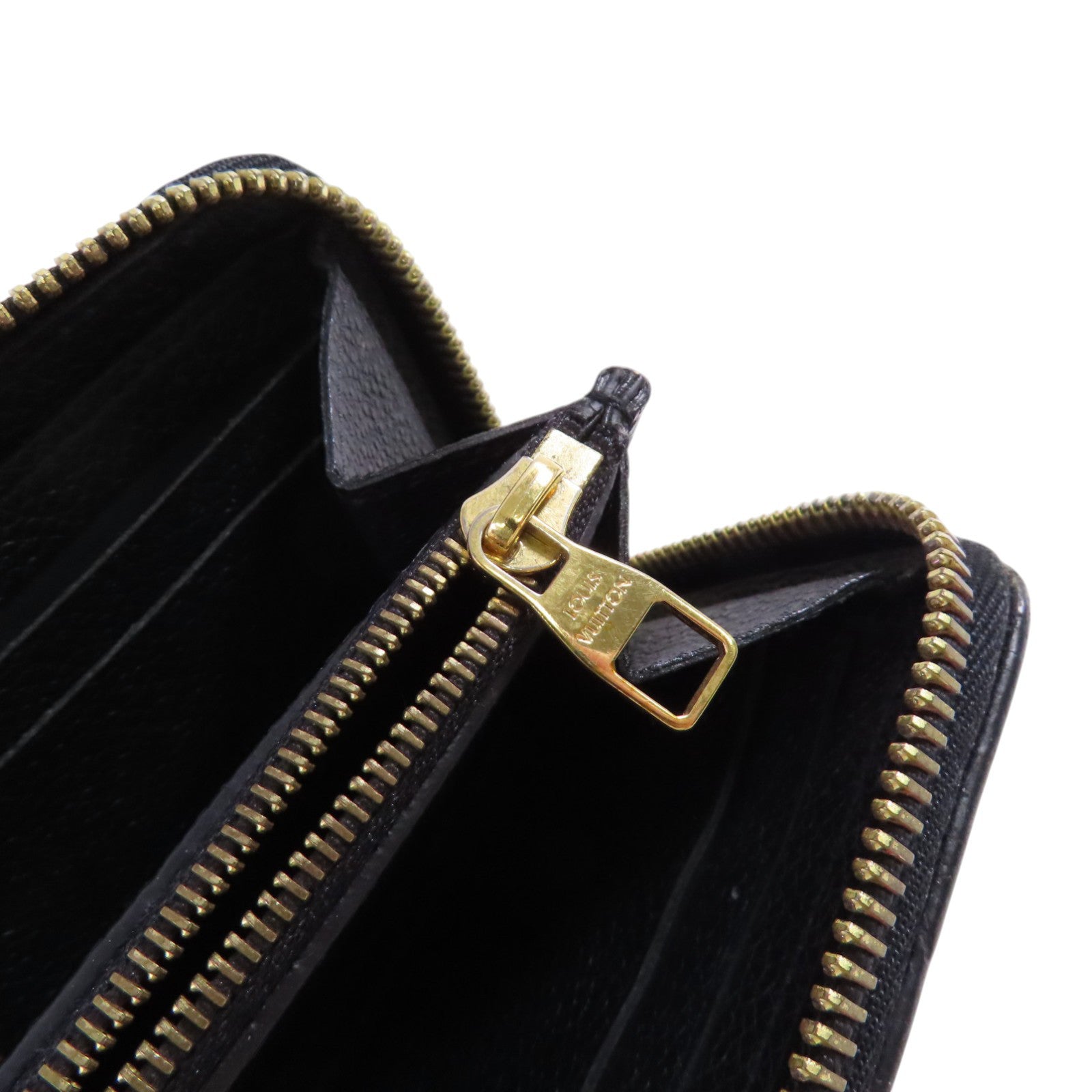 LOUIS VUITTON LV GHW Portefeuille Round Long Wallet M60171 Monogram Empreinte