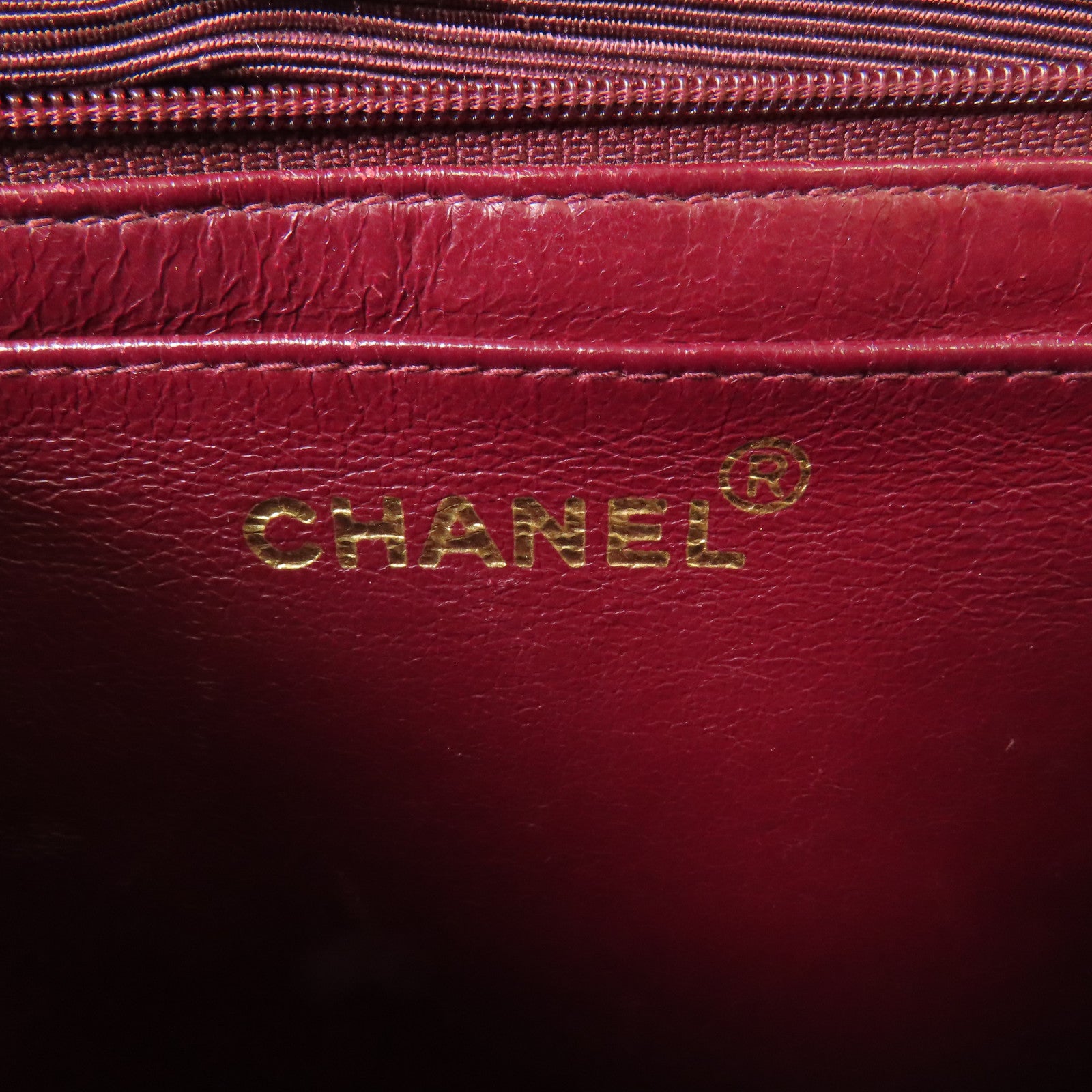 CHANEL 牛皮皮革Vintage So Black金扣肩背袋