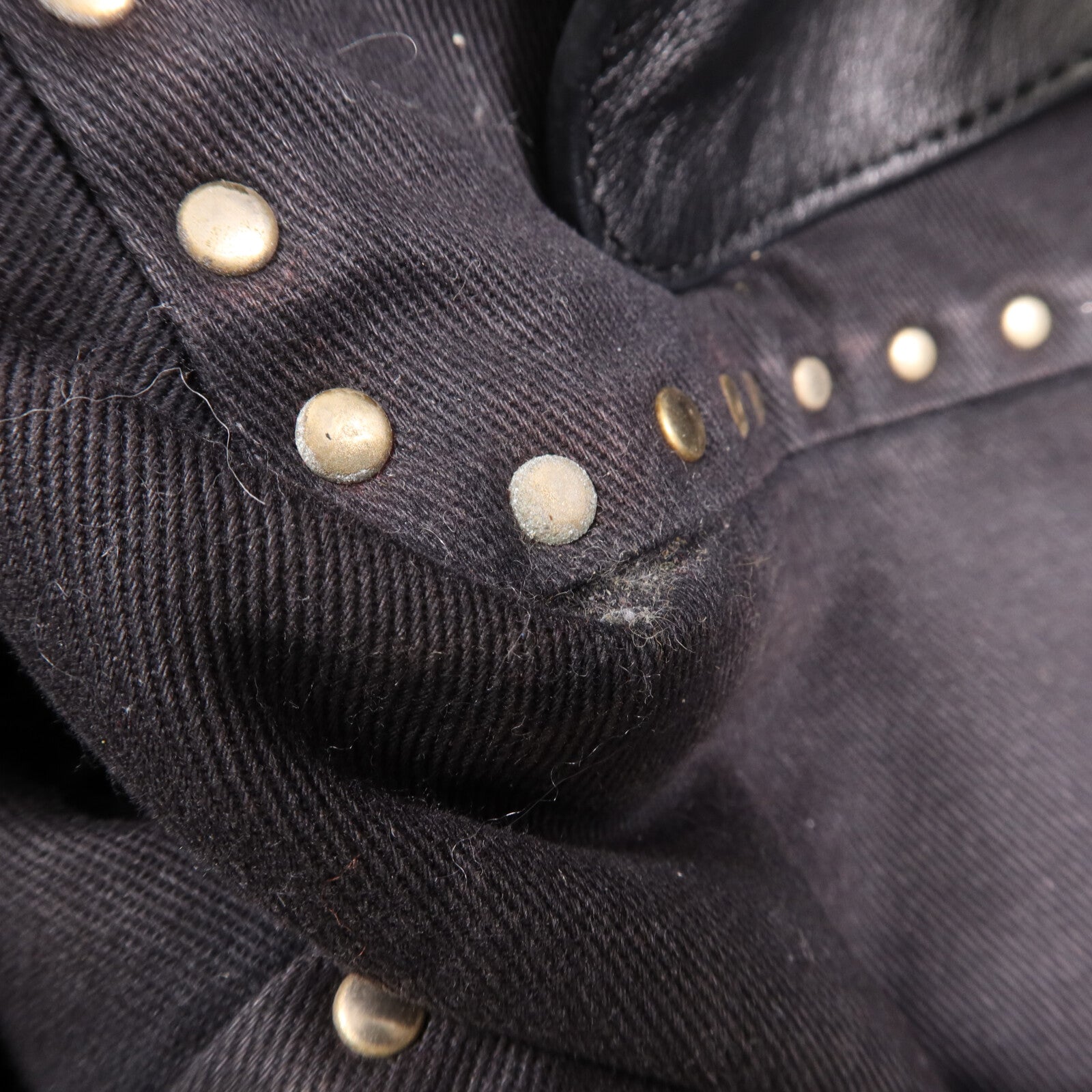 Valentino 牛皮皮革2 Way Shoulder Bag金扣手挽肩背兩用袋