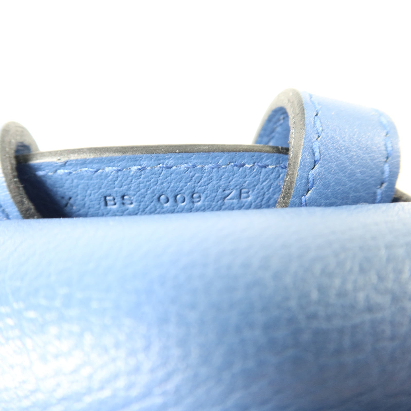 HERMES Evercolor皮革Sac A Dos GR24銀扣背包Bleu Brighton