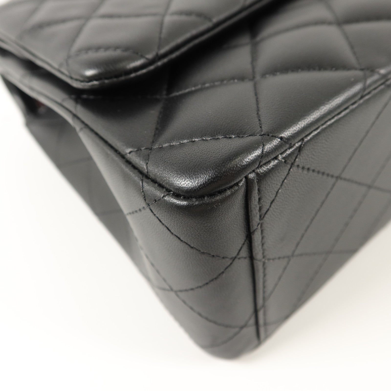 CHANEL 羊皮皮革Maxi Classic鏈帶肩背袋