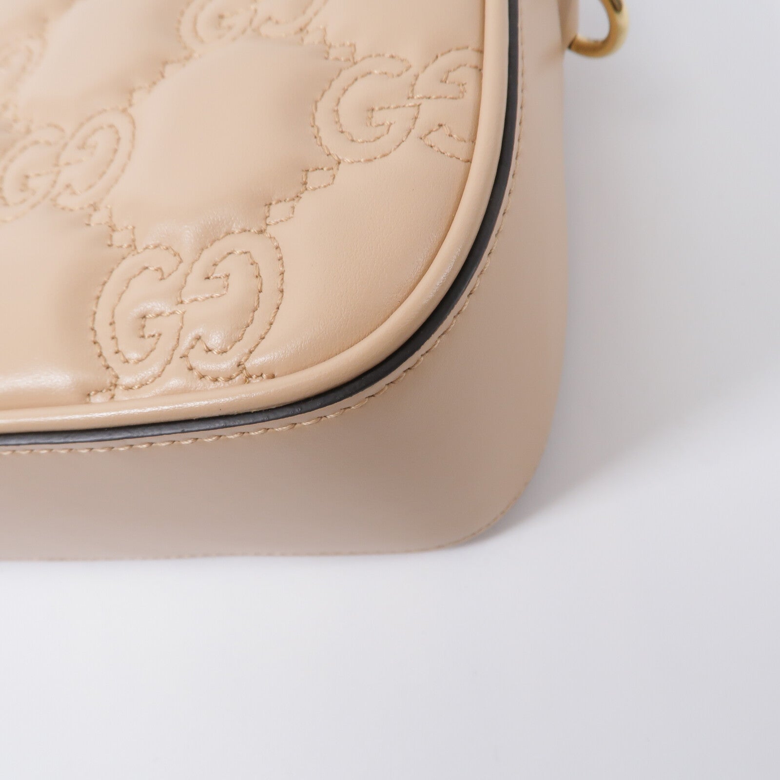 GUCCI 牛皮皮革Matelasse Shoulder Bag肩背袋
