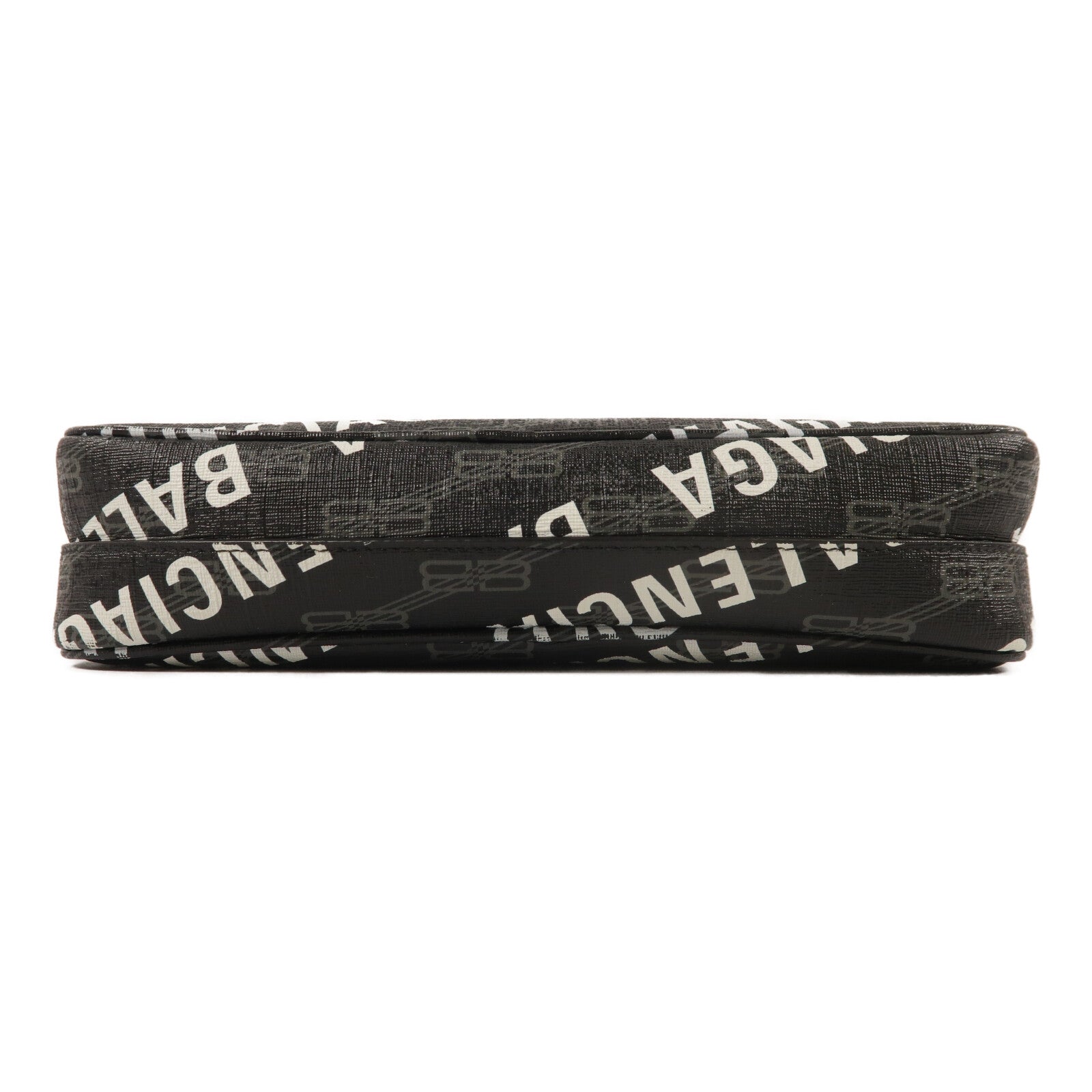 BALENCIAGA 牛皮皮革BB Monogram Signature Camera Bag肩背袋