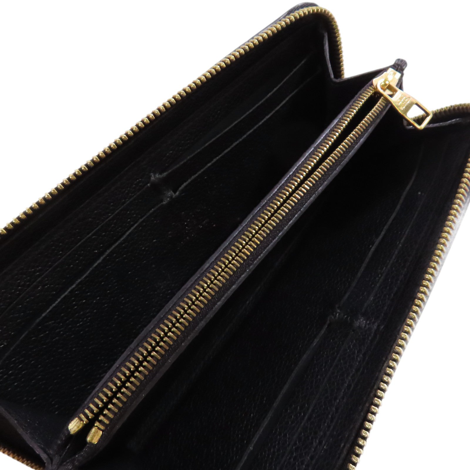 LOUIS VUITTON Monogram Empreinte Portefeuille Wallet Long Wallet金扣拉鏈長錢包